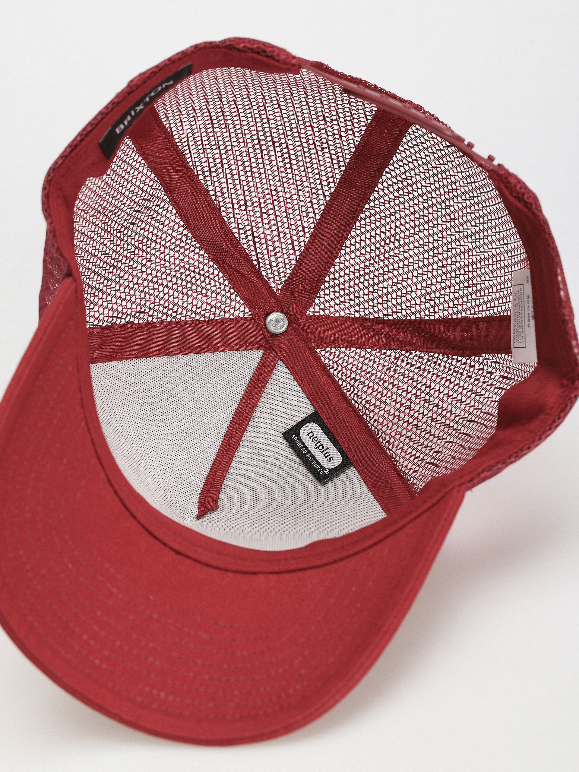 Kšiltovka  Brixton Alpha Block X C Mp Mesh Cap (island berry/island berry)