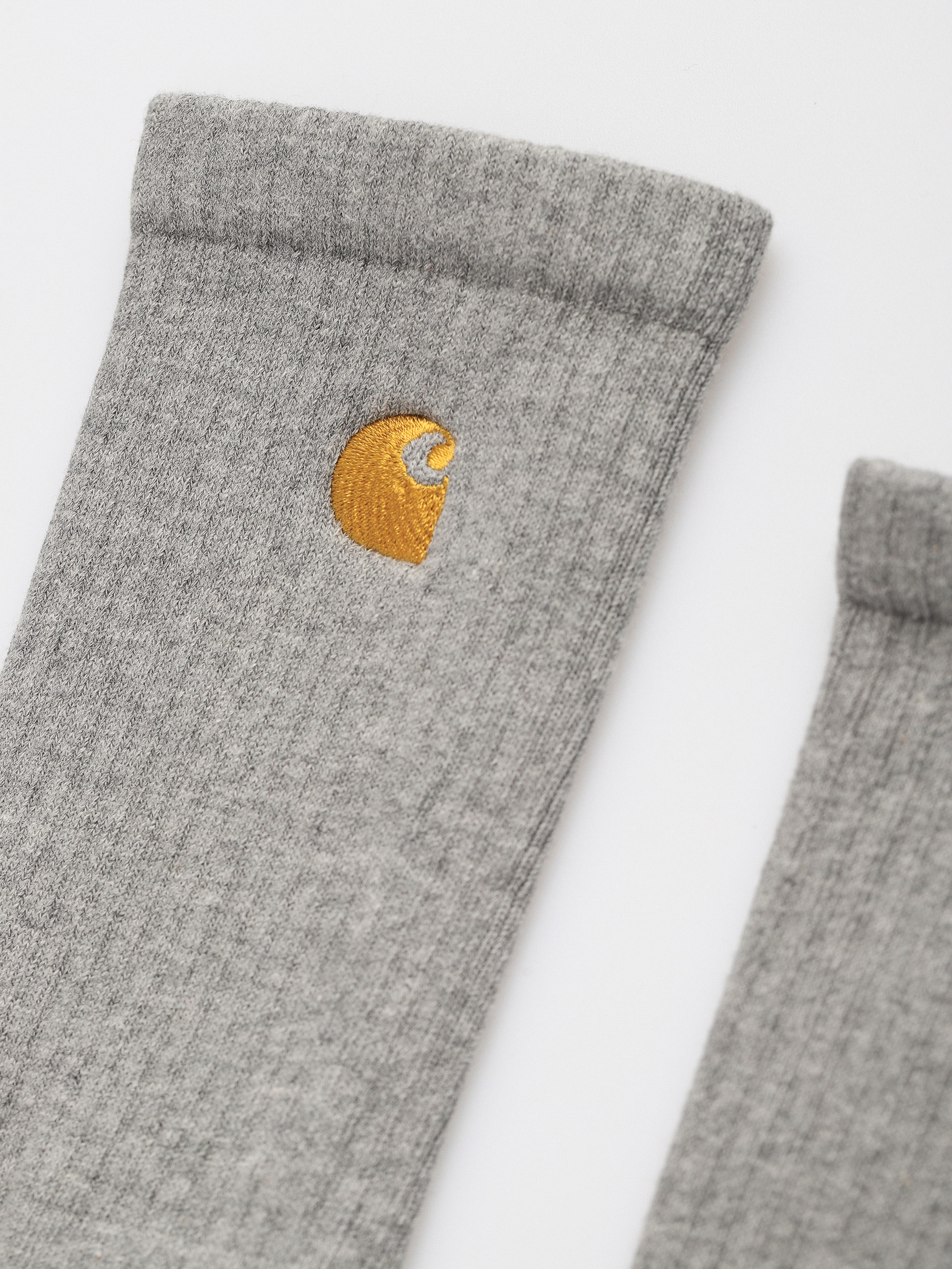 Ponožky Carhartt WIP Chase (grey heather/gold)