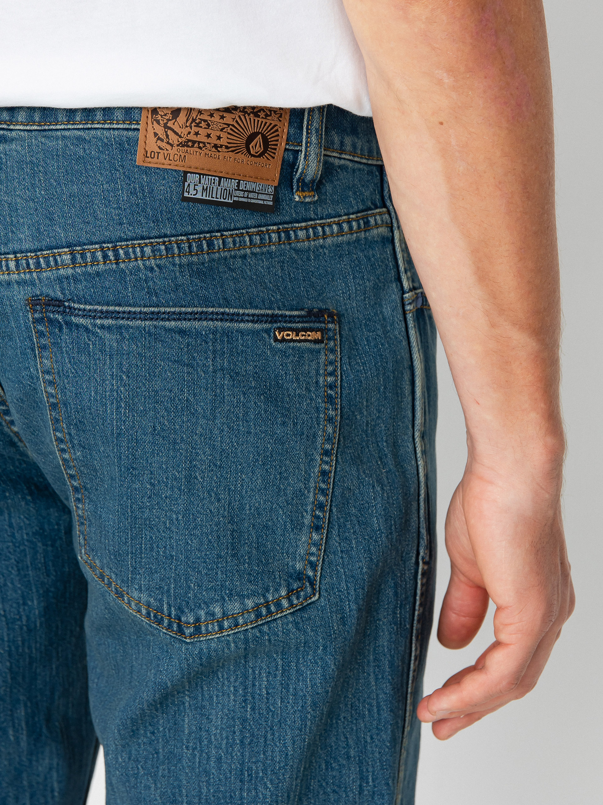 Kalhoty Volcom Modown Denim (aged indigo)