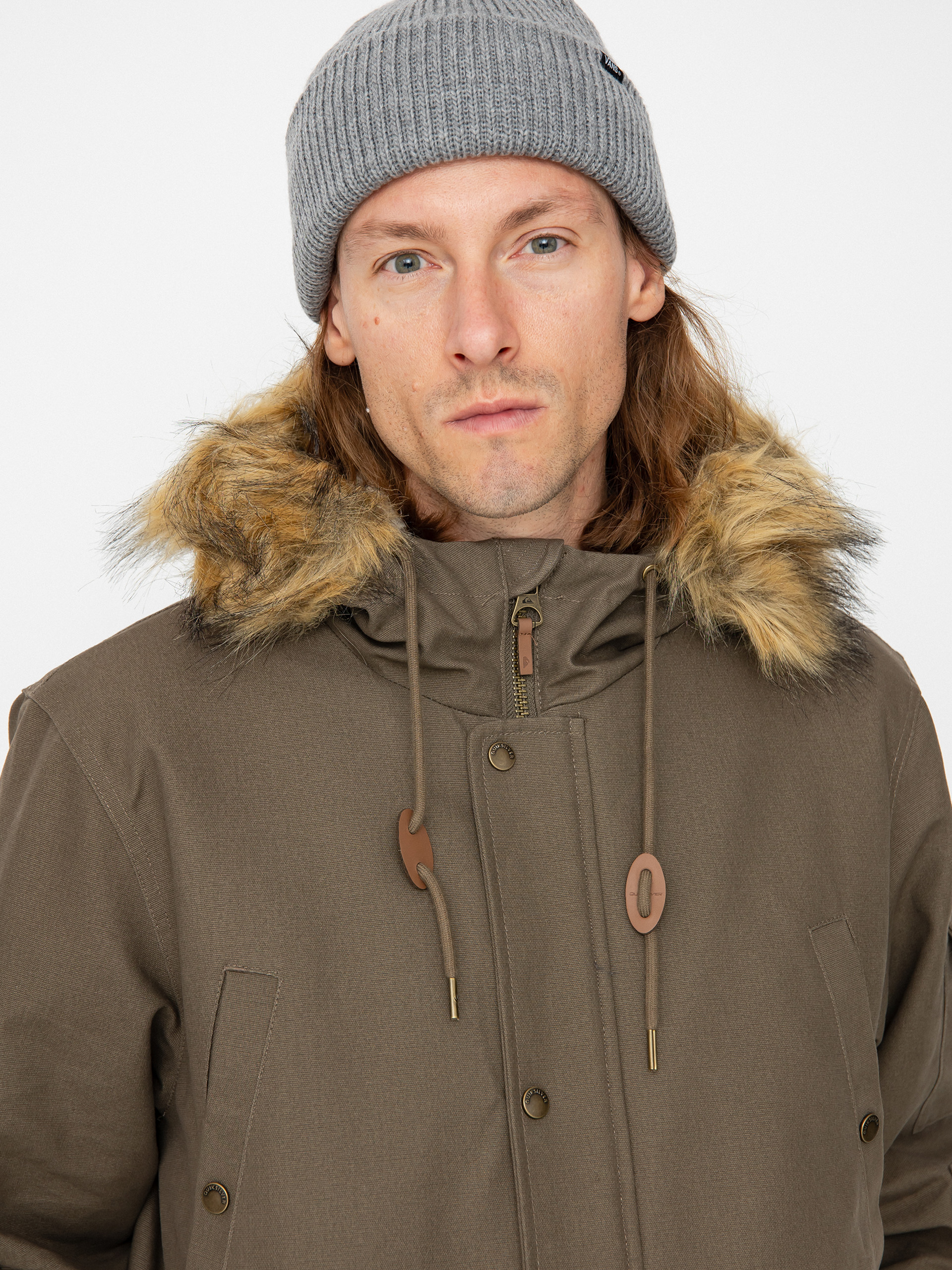 Bunda Quiksilver Long Trip (major brown)