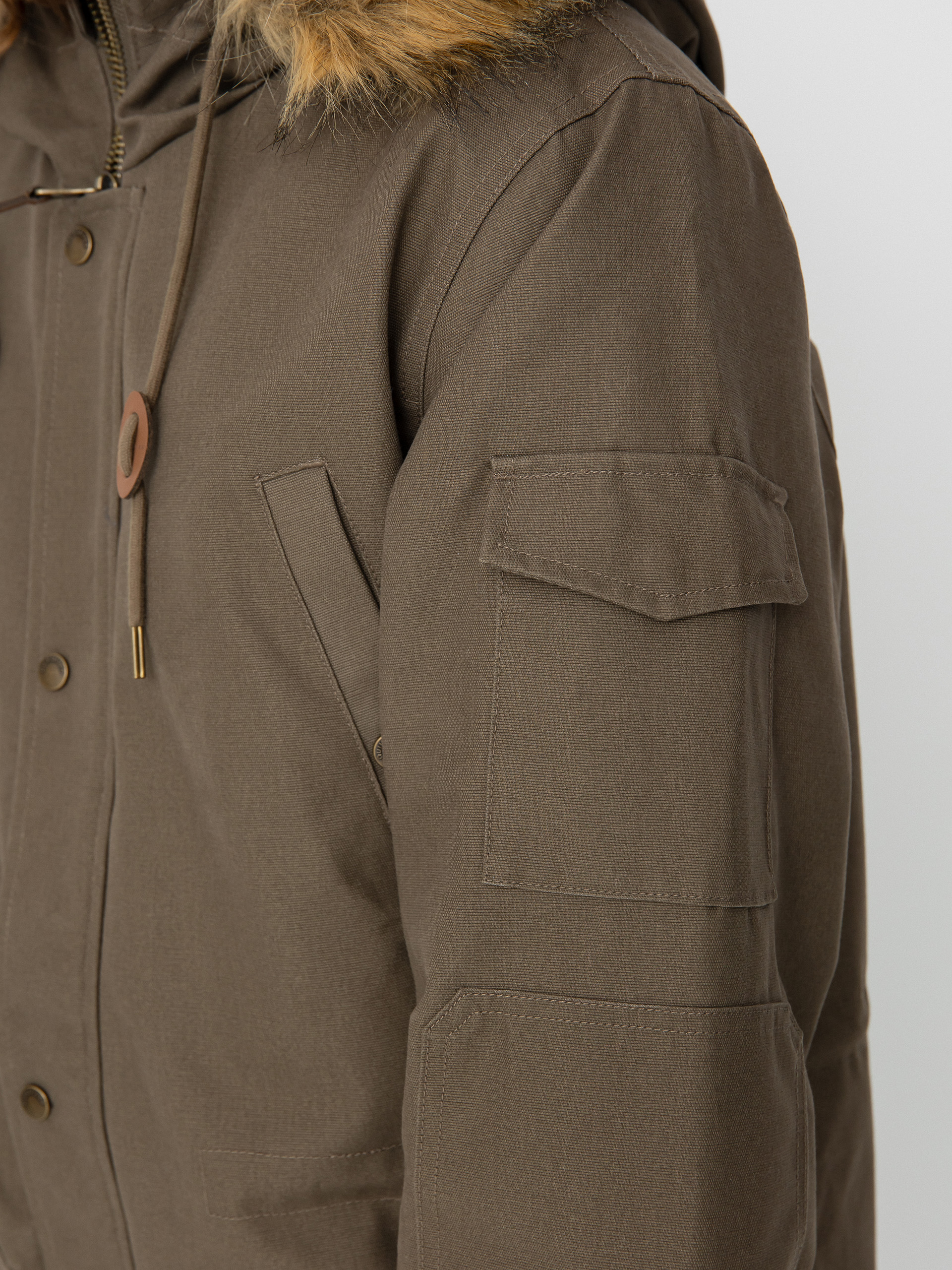 Bunda Quiksilver Long Trip (major brown)