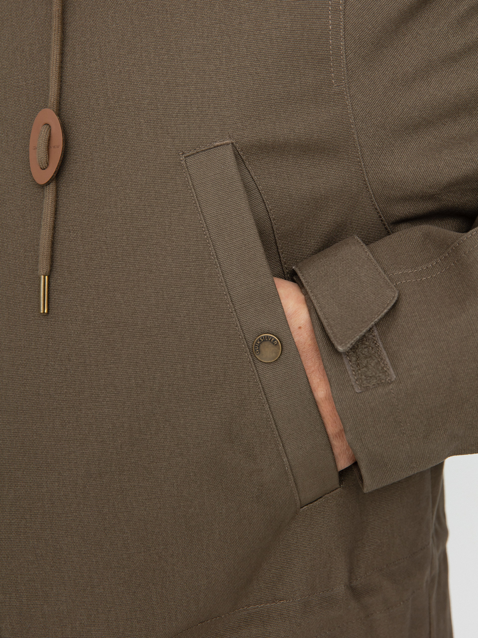 Bunda Quiksilver Long Trip (major brown)