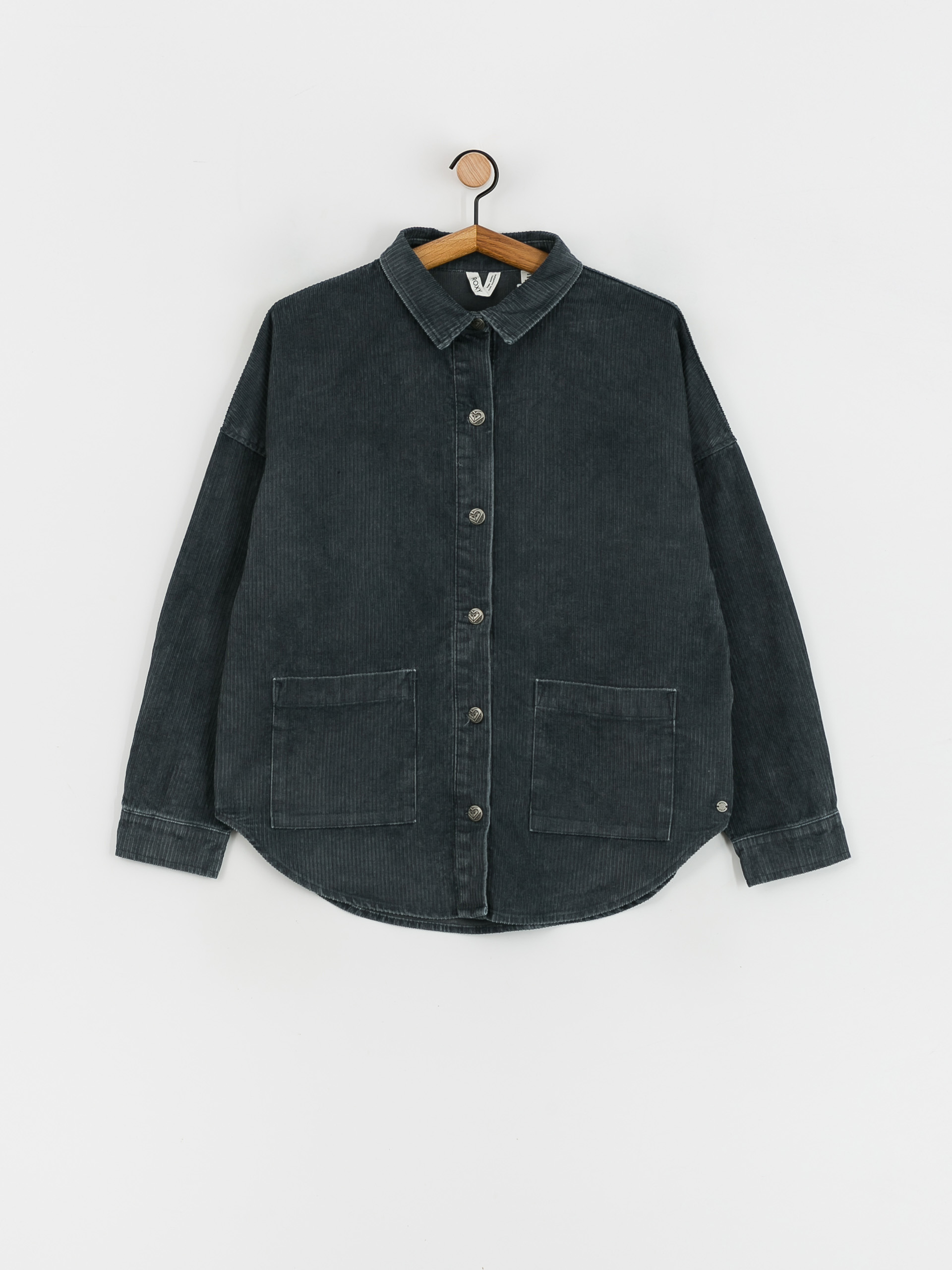 Košile Roxy Kick Back Washed Wmn (anthracite)