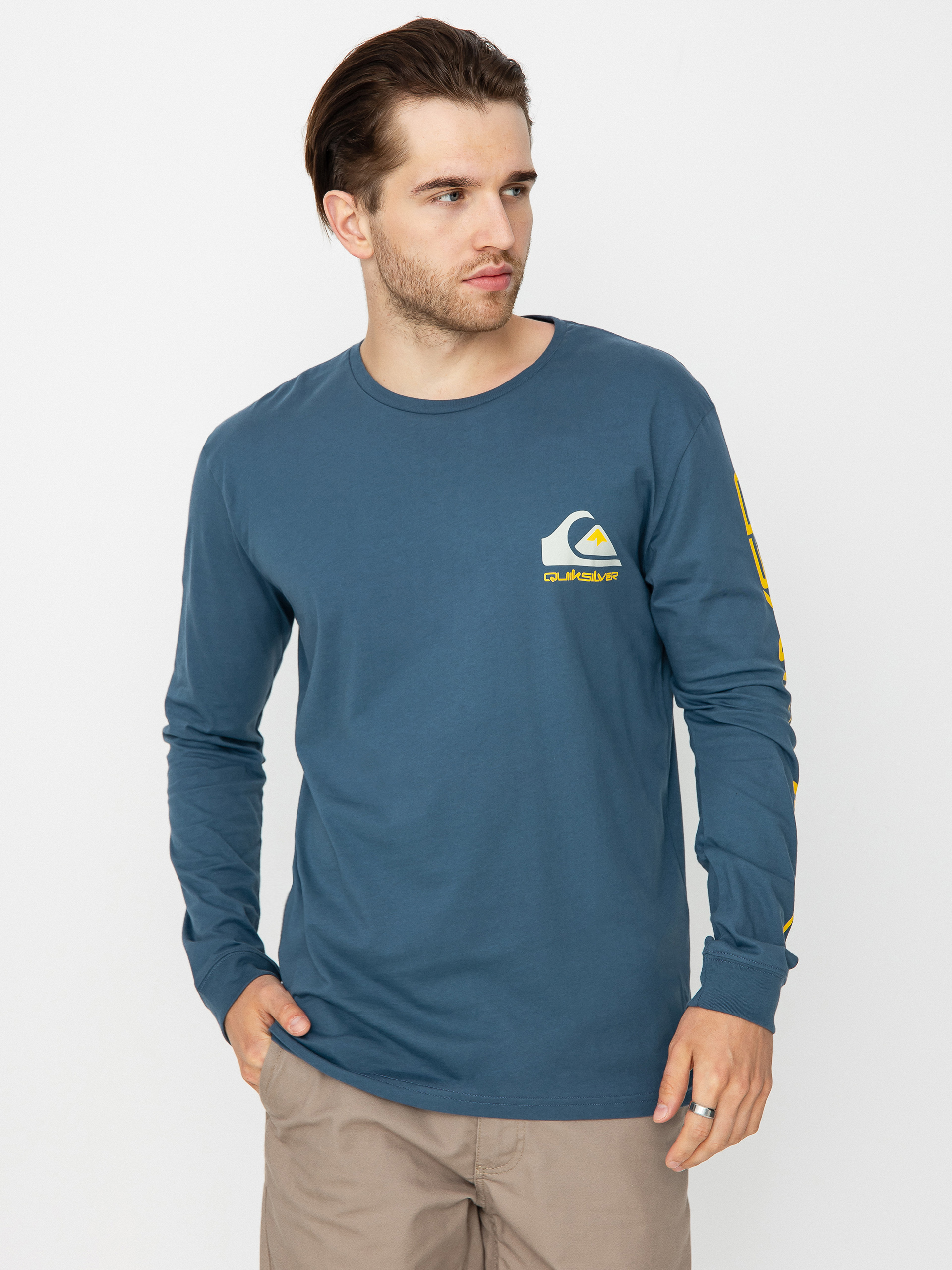 Triko Quiksilver Omni Logo (bering sea)