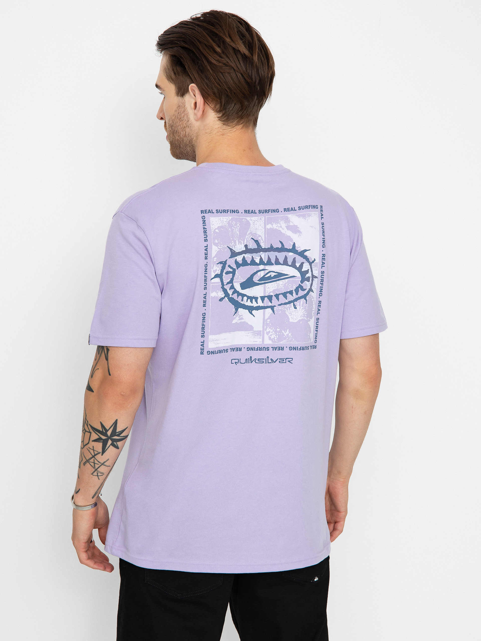Tričko Quiksilver Urban Surfin (purple rose)