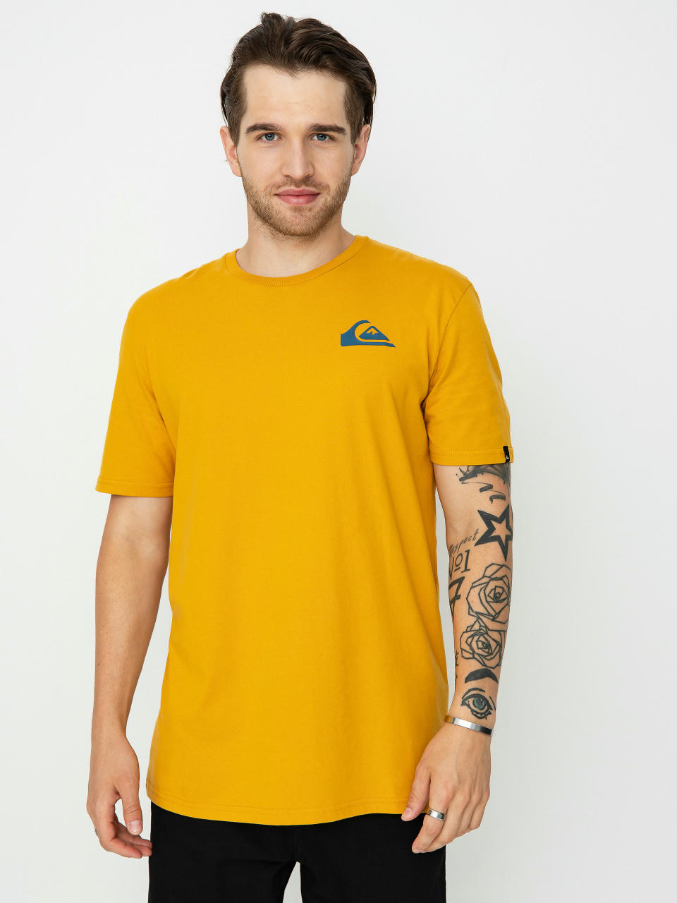 Tričko Quiksilver Mw Mini Logo (mustard)