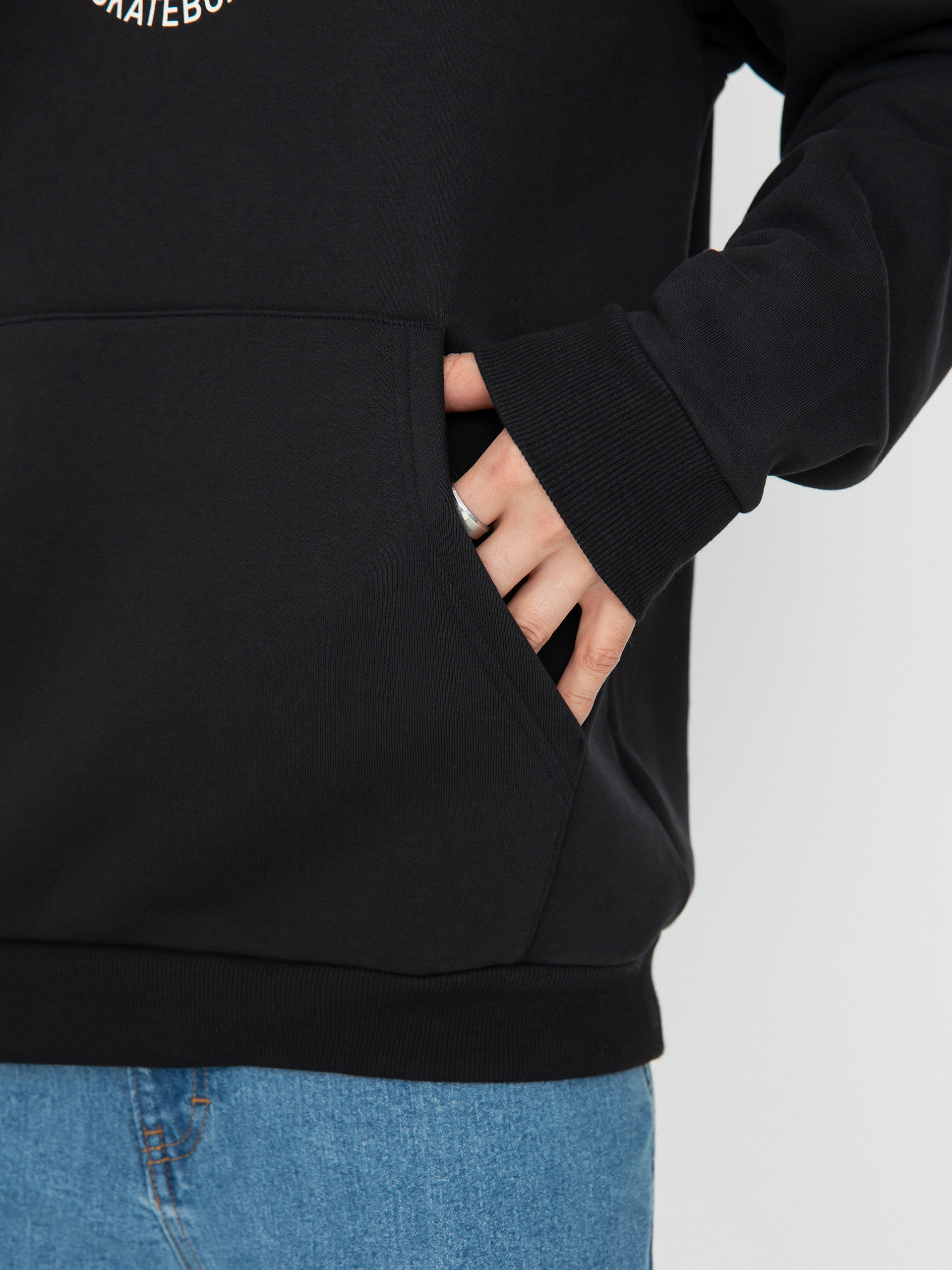 Mikina s kapucí adidas 4.0 Circle HD (black/cwhite)