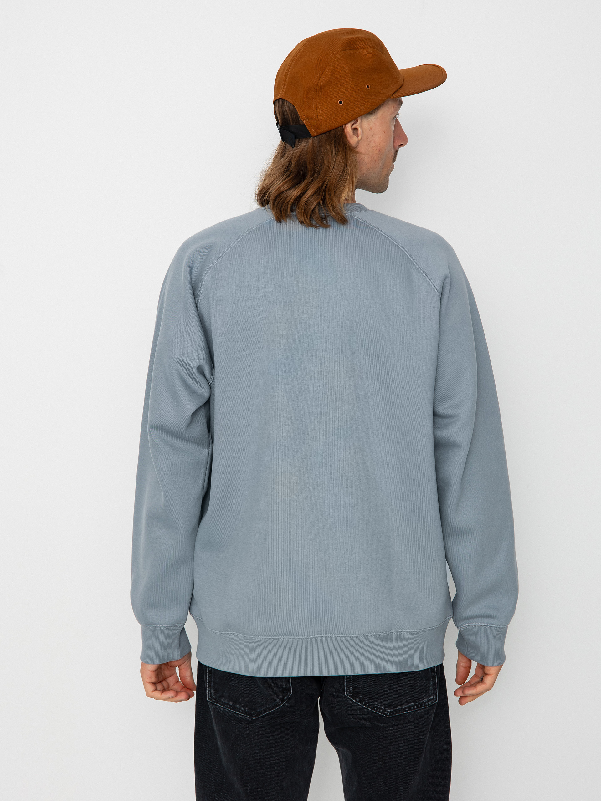 Mikina Carhartt WIP Chase (mirror/gold)