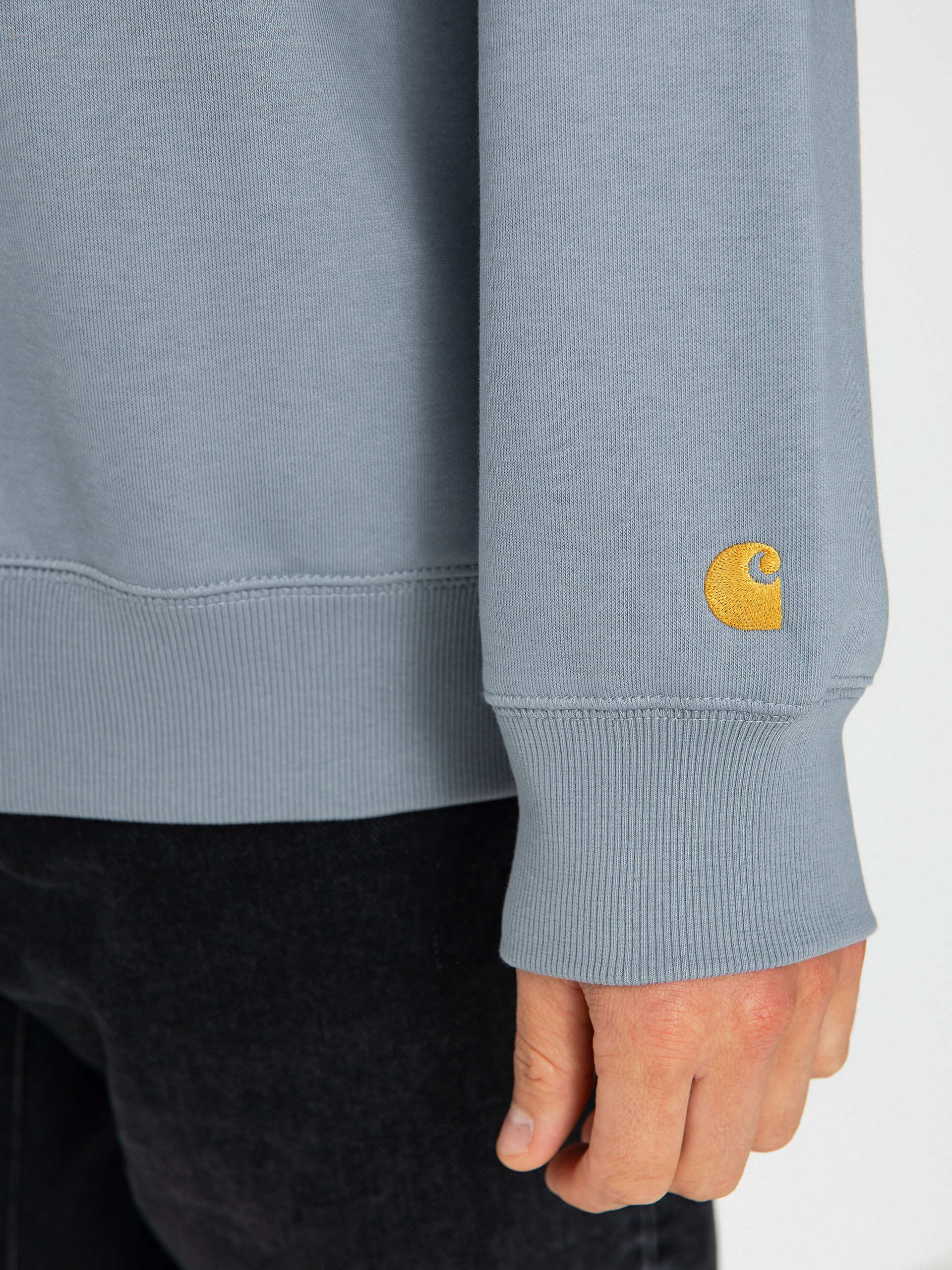 Mikina Carhartt WIP Chase (mirror/gold)