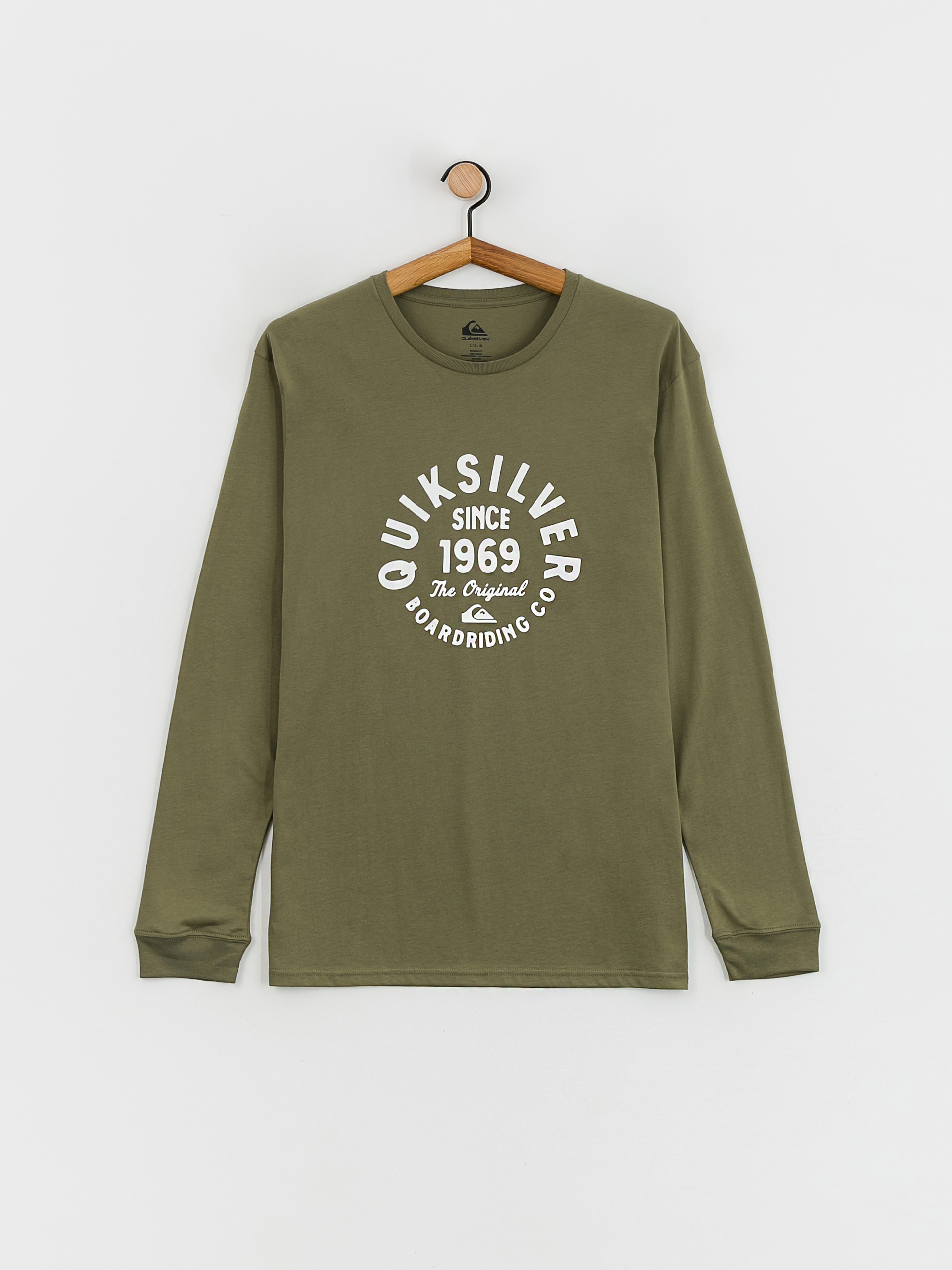 Triko Quiksilver Circled Script Front (four leaf clover)