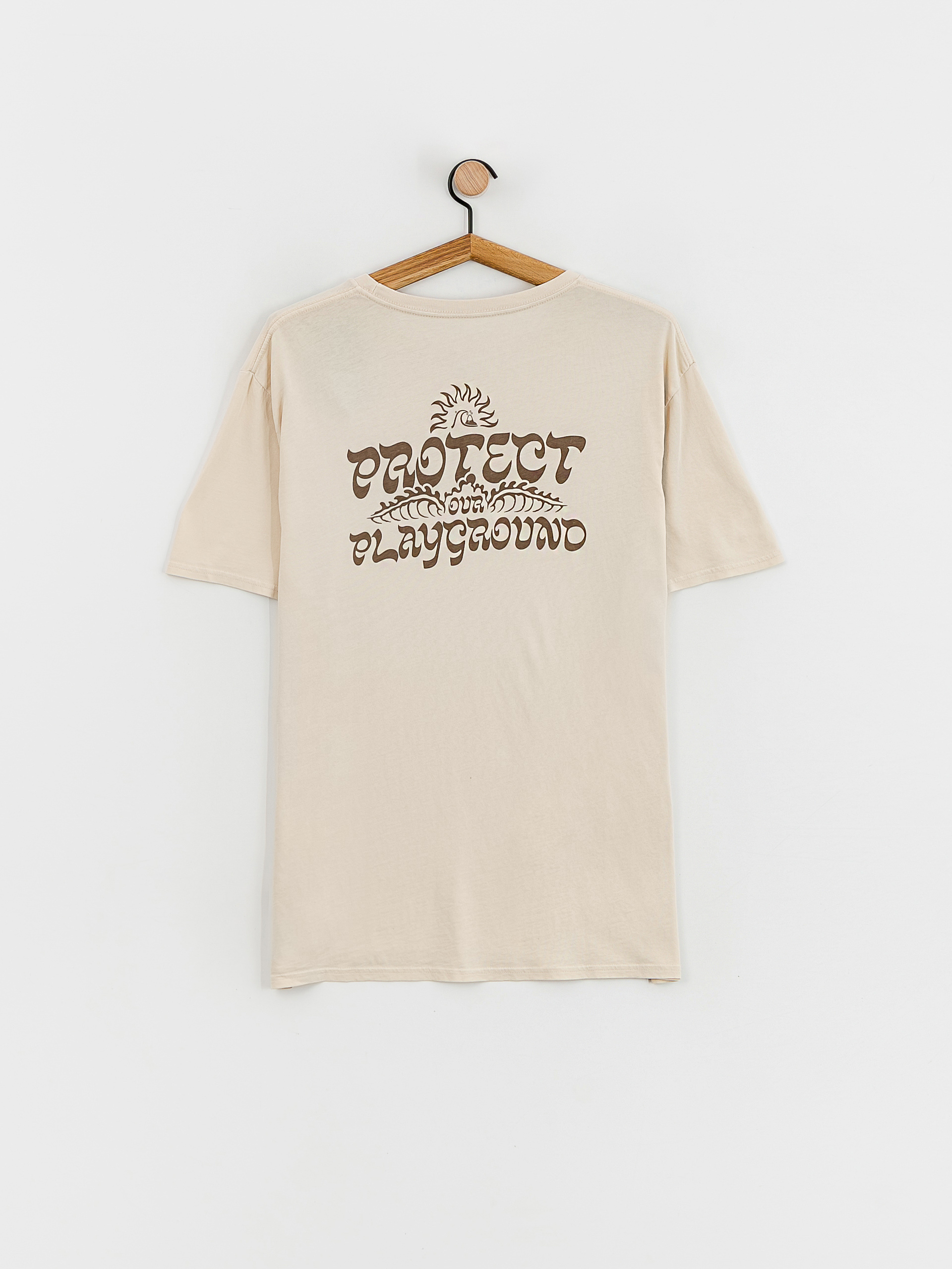 Tričko Quiksilver Earthy Type (birch)