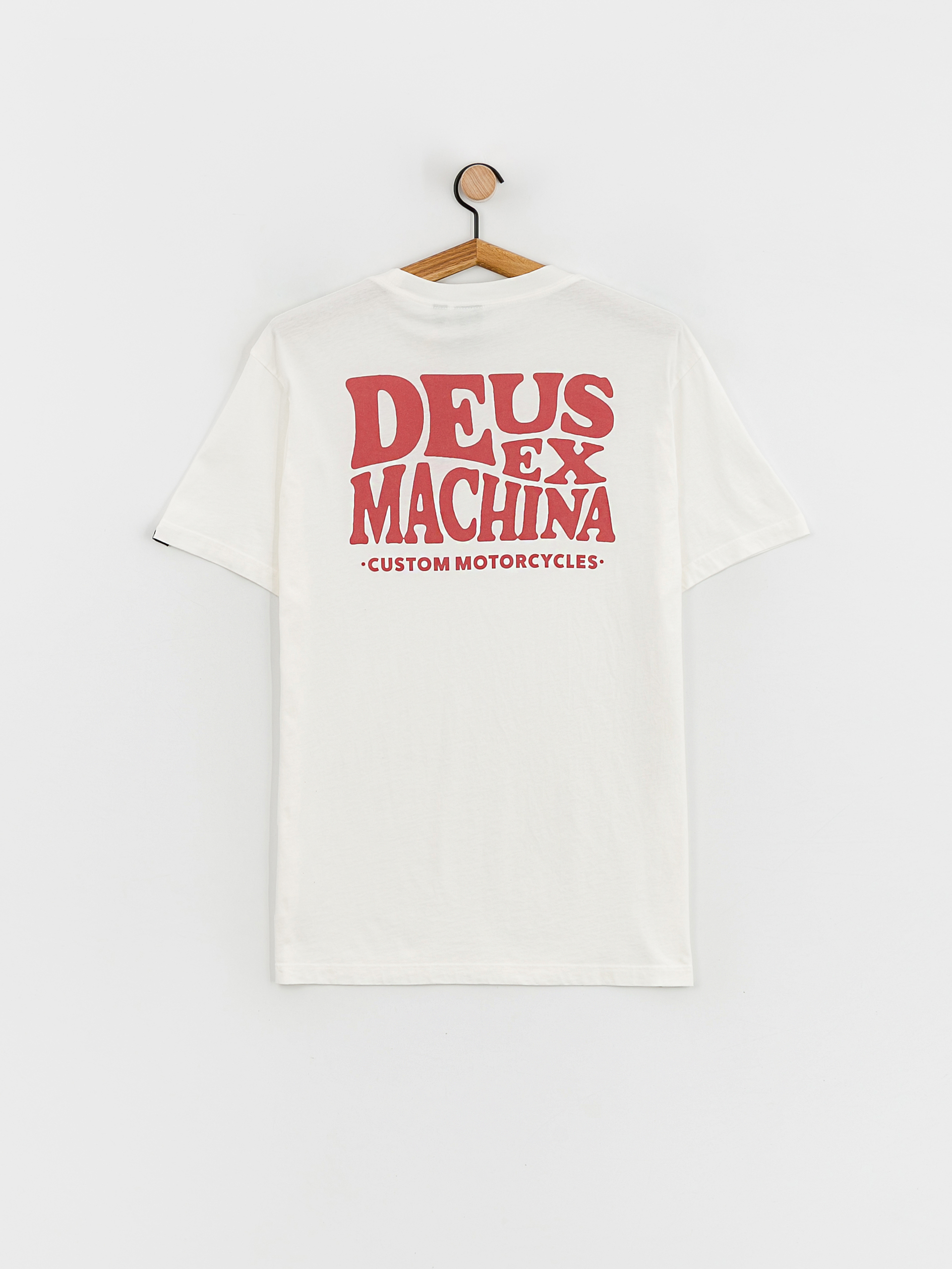 Tričko Deus Ex Machina County (vintage white)