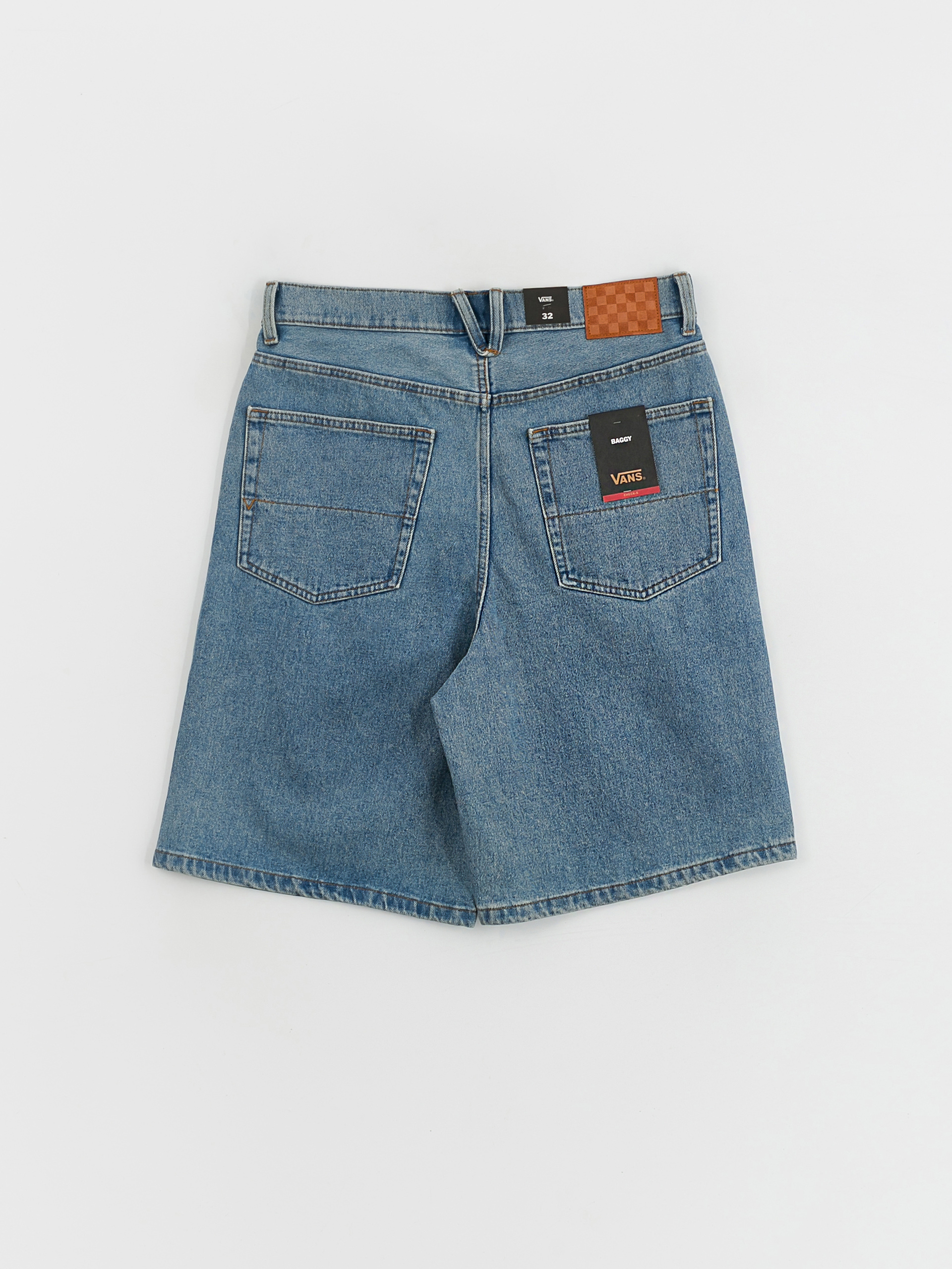 Kraťasy Vans Check 5 Baggy Denim (stonewash/blue)