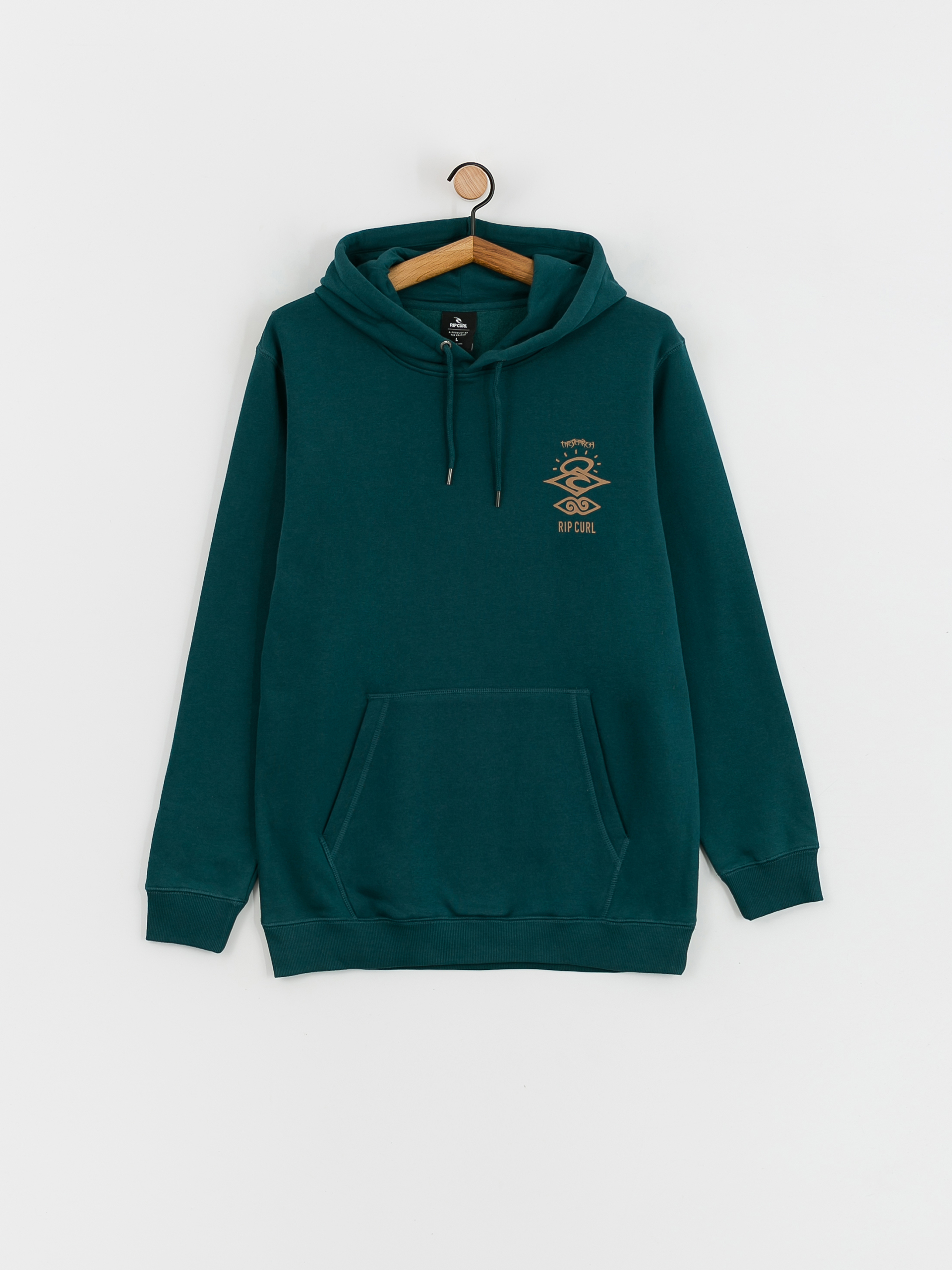 Mikina s kapucí Rip Curl Search Icon HD (blue green)