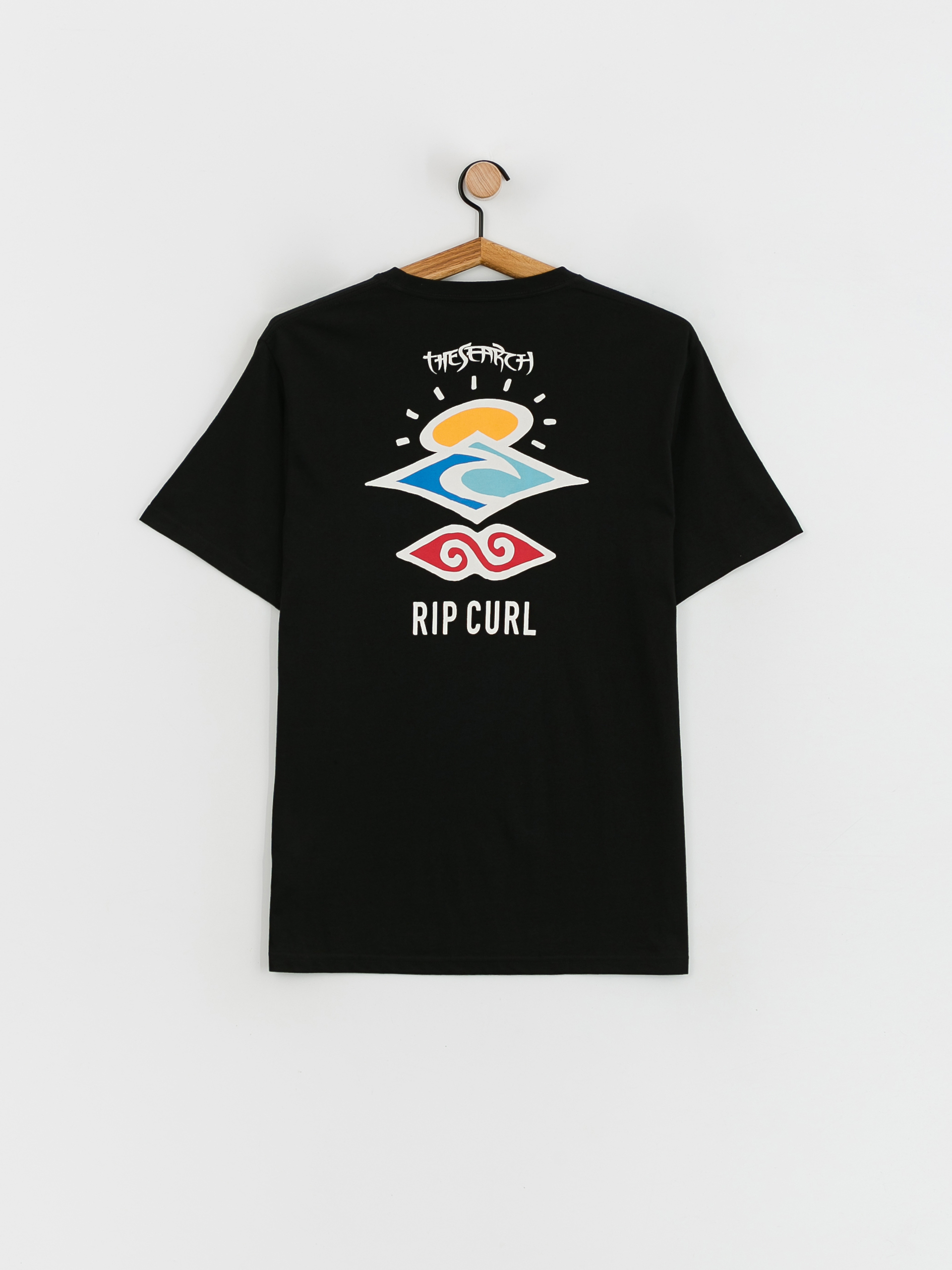 Tričko Rip Curl Search Icon (black)