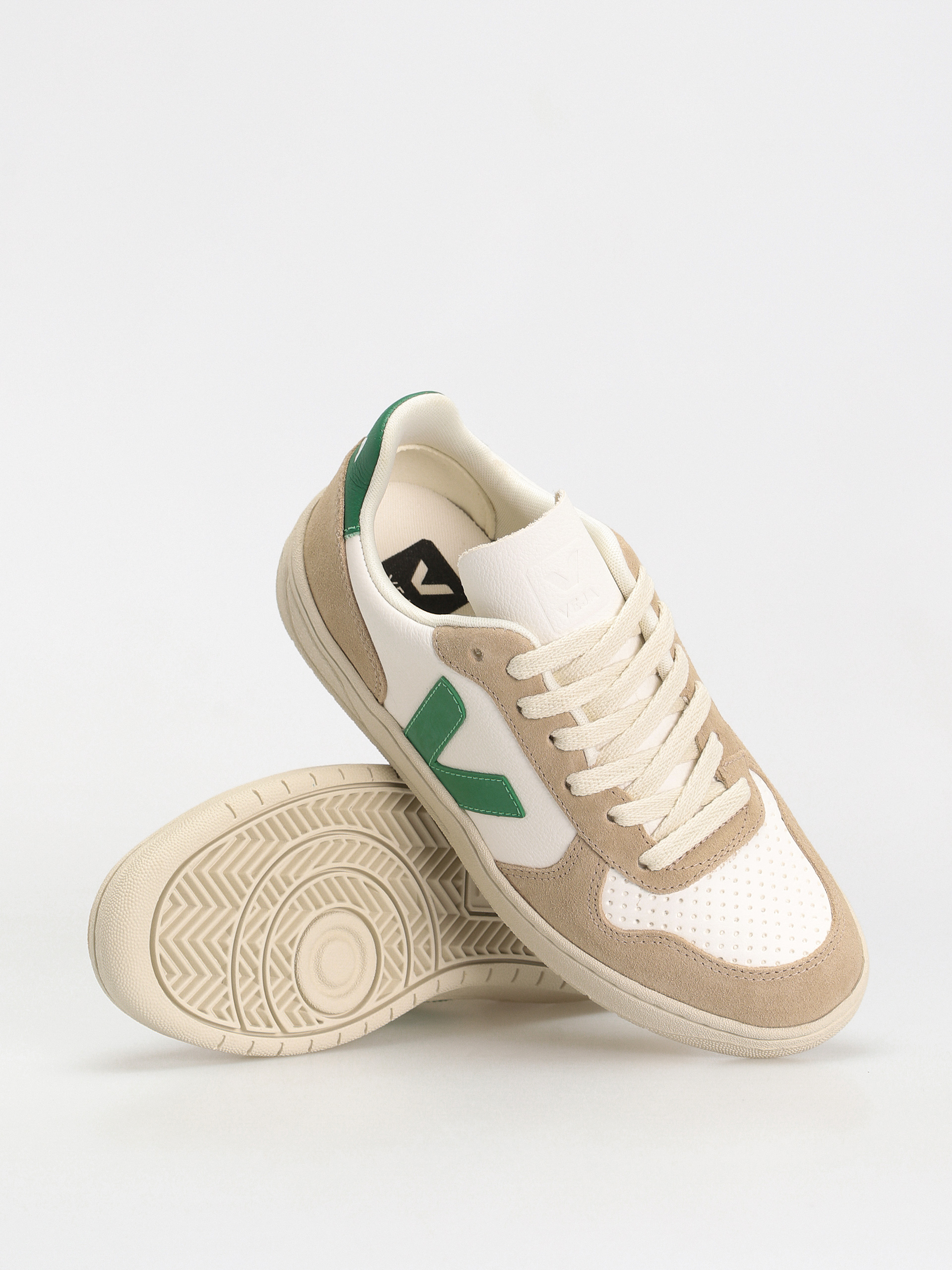 Boty Veja V-10 Wmn (extra white emeraude sahara)