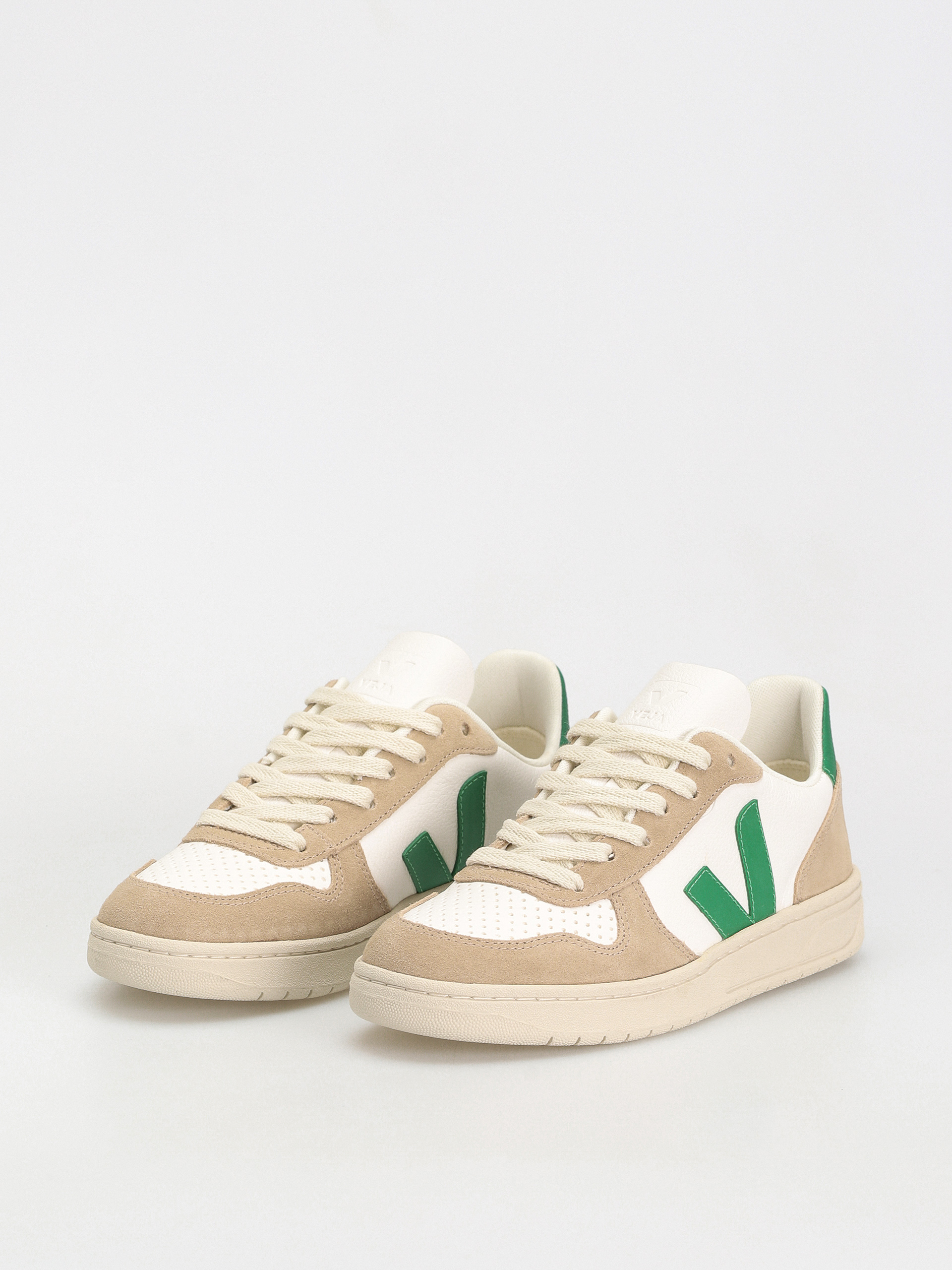Boty Veja V-10 Wmn (extra white emeraude sahara)