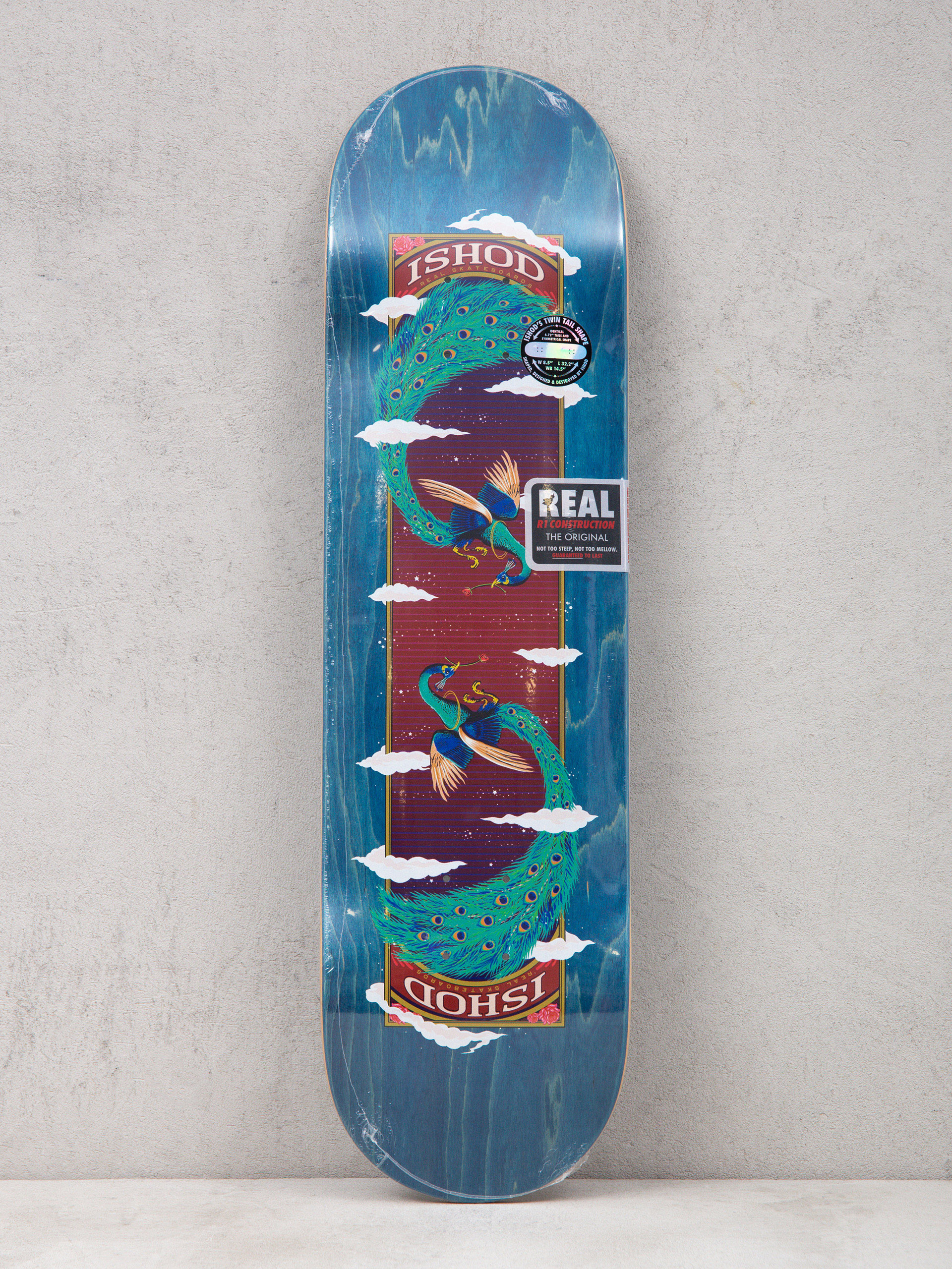 Deska Real Ishod Feathers Twin Tail (blue/red)