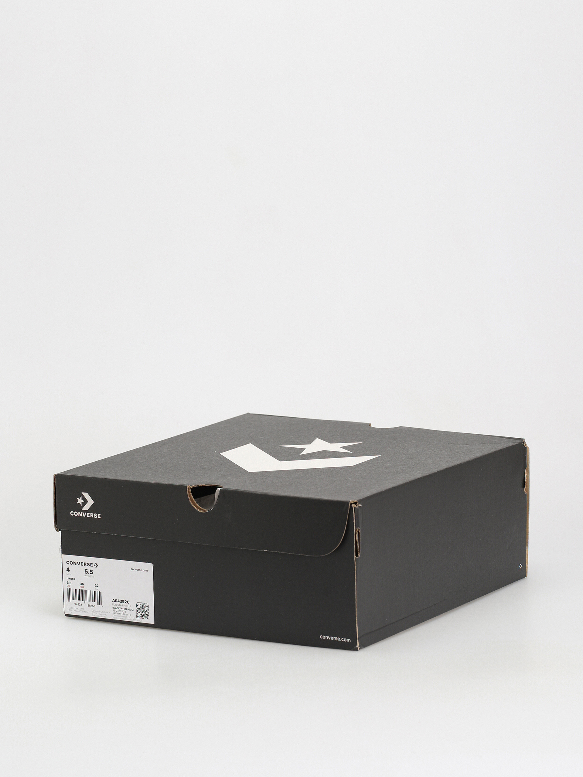 Boty Converse Run Star Hike Hi (black/white/gum)