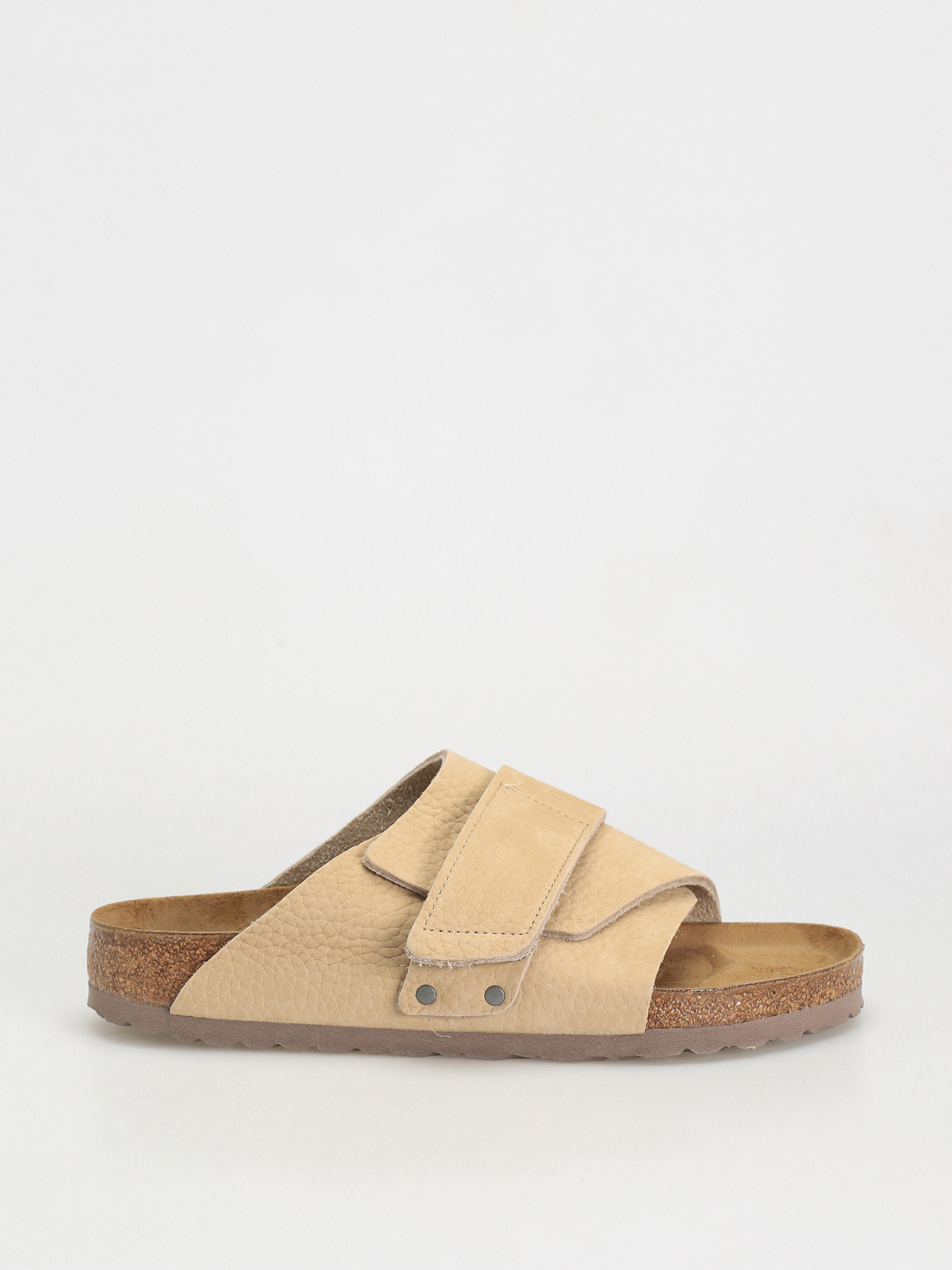 Plážovky Birkenstock Kyoto Nubuck Leather (sandcastle)