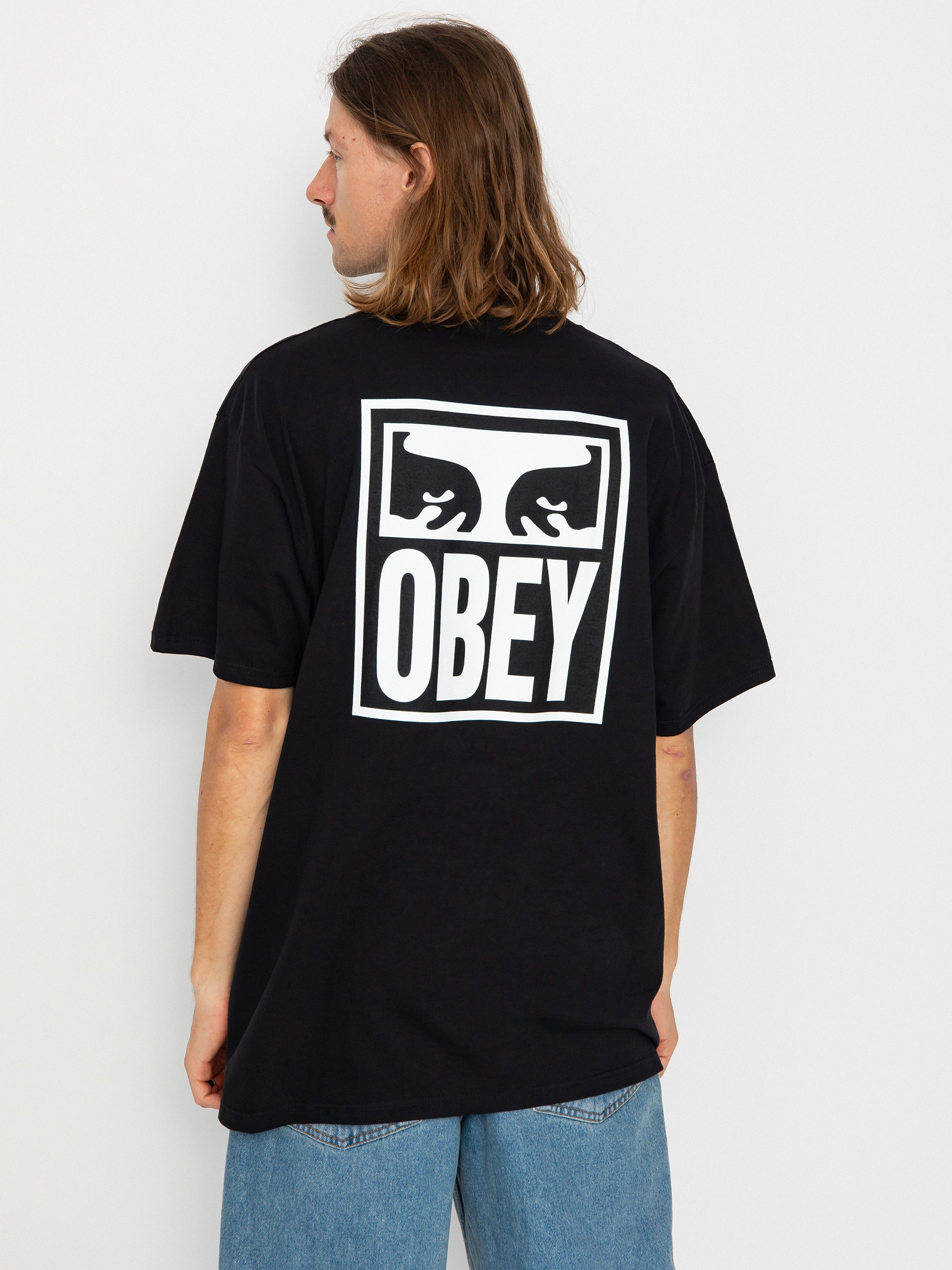 Tričko OBEY Eyes Icon 2 (black)