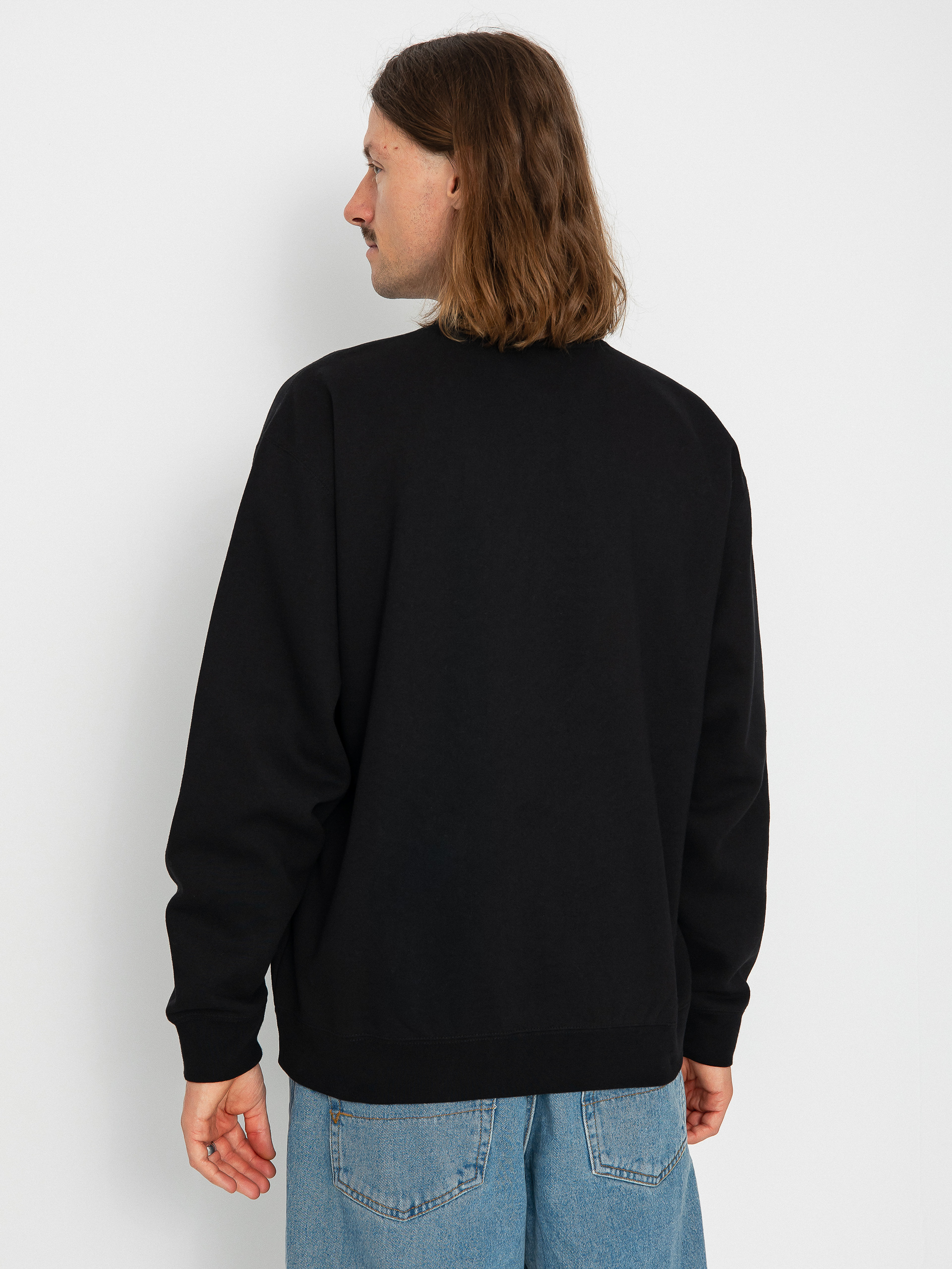 Mikina OBEY Lowercase (black)