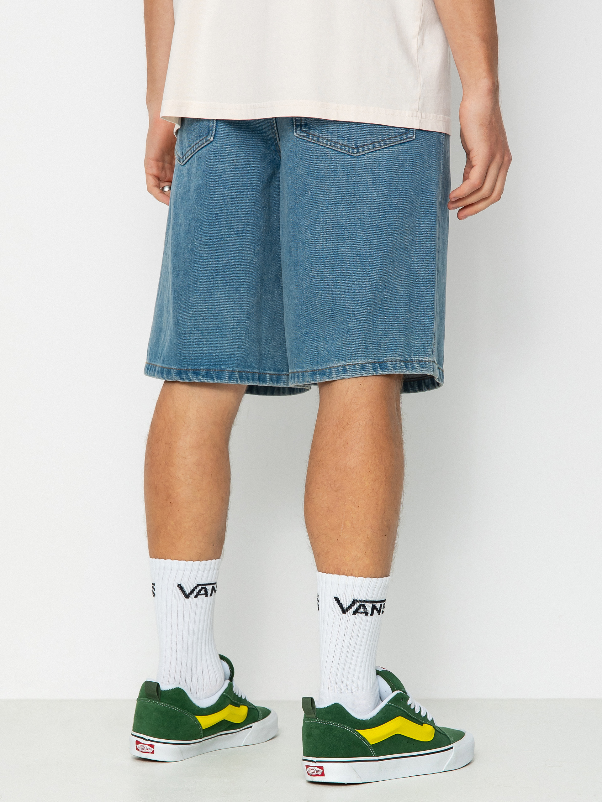 Kraťasy Vans Check 5 Baggy Denim (stonewash/blue)