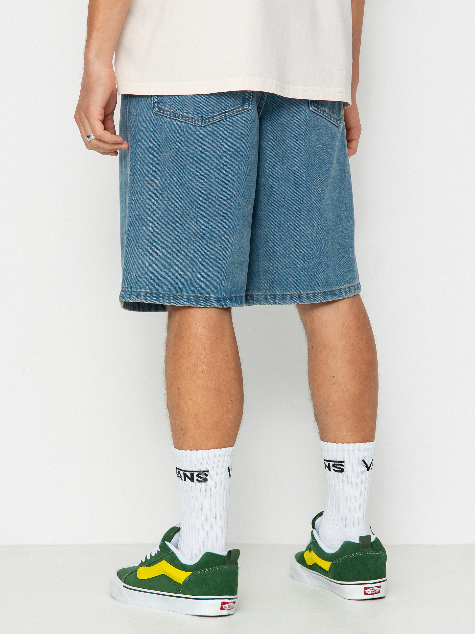Kraťasy Vans Check 5 Baggy Denim (stonewash/blue)