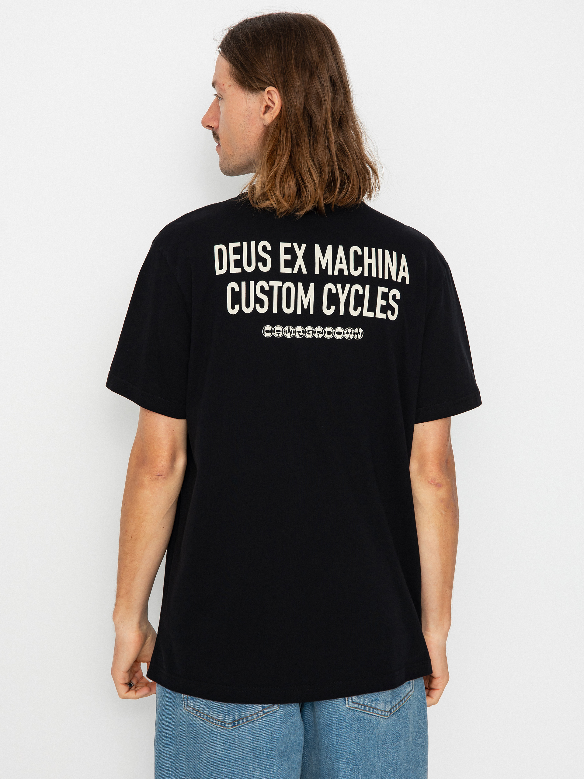 Tričko Deus Ex Machina Inline (black)