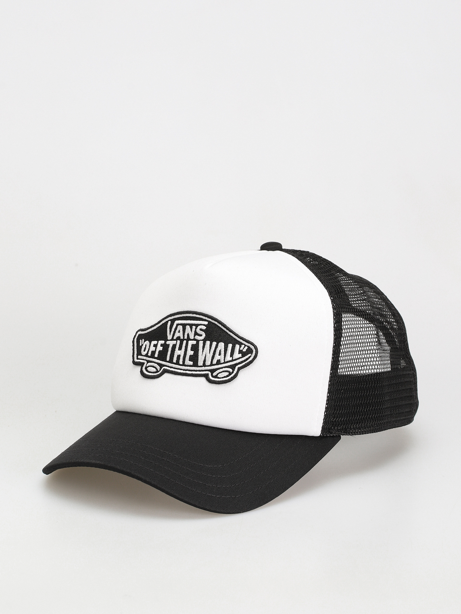 Kšiltovka Vans Classic Patch Curved Bill Trucker (black/white)