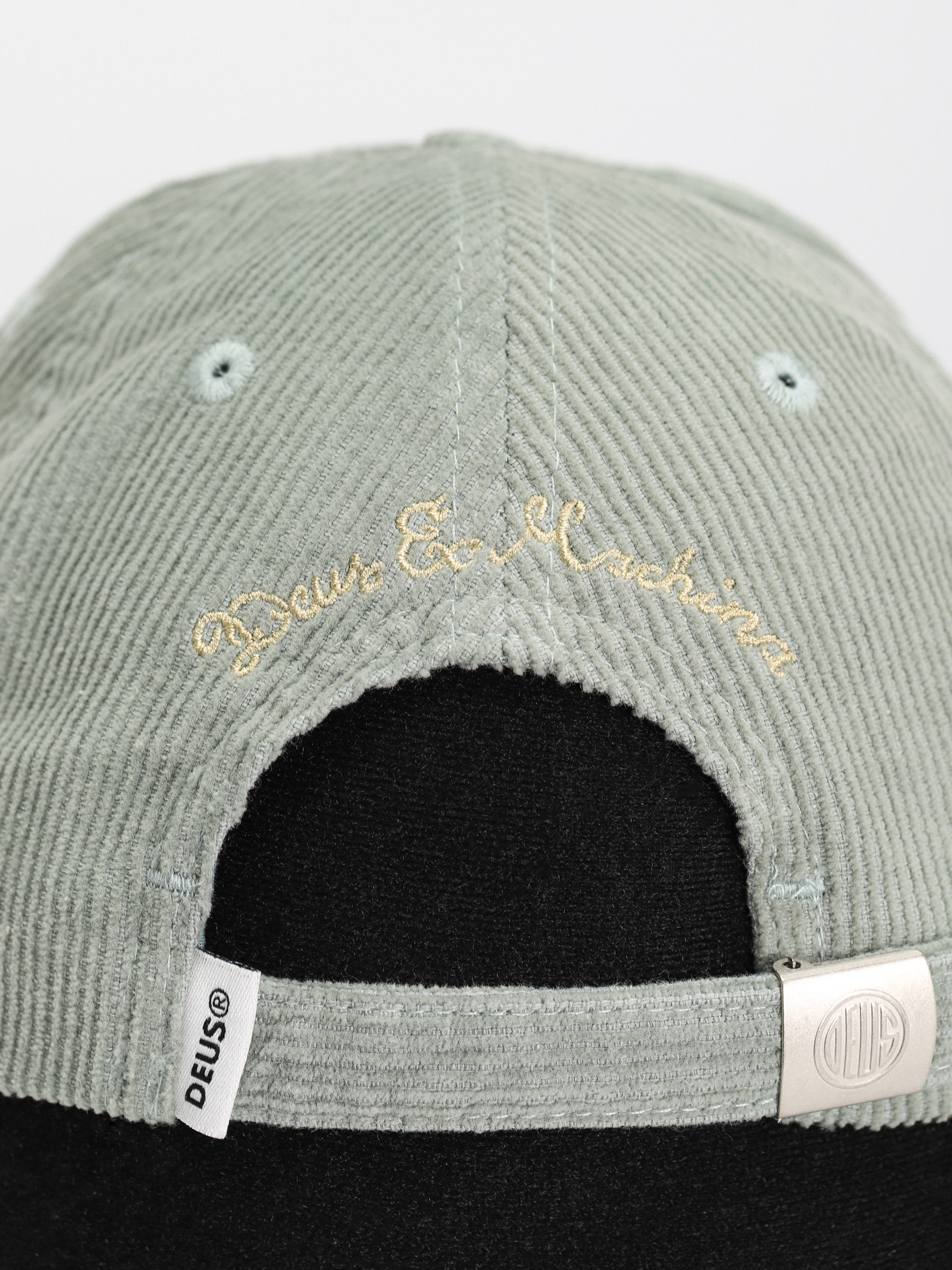 Kšiltovka  Deus Ex Machina Pushstart Dad Cap (sea mist)