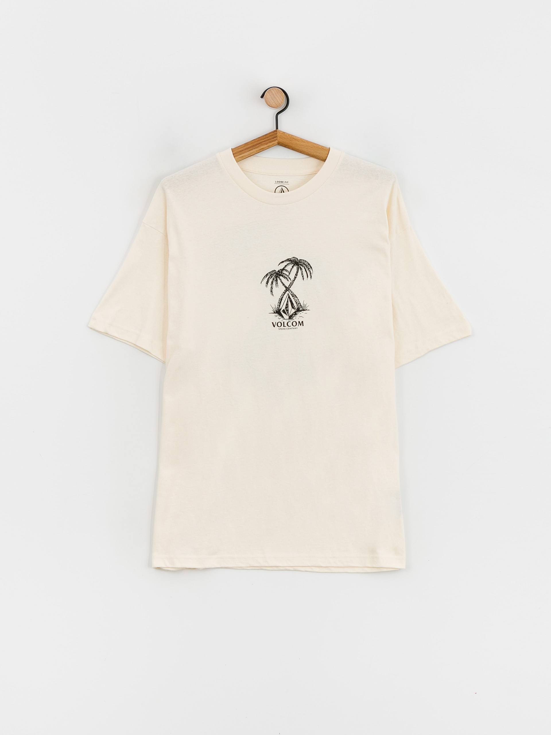 Tričko Volcom Crosspalm Lse (dirty white)