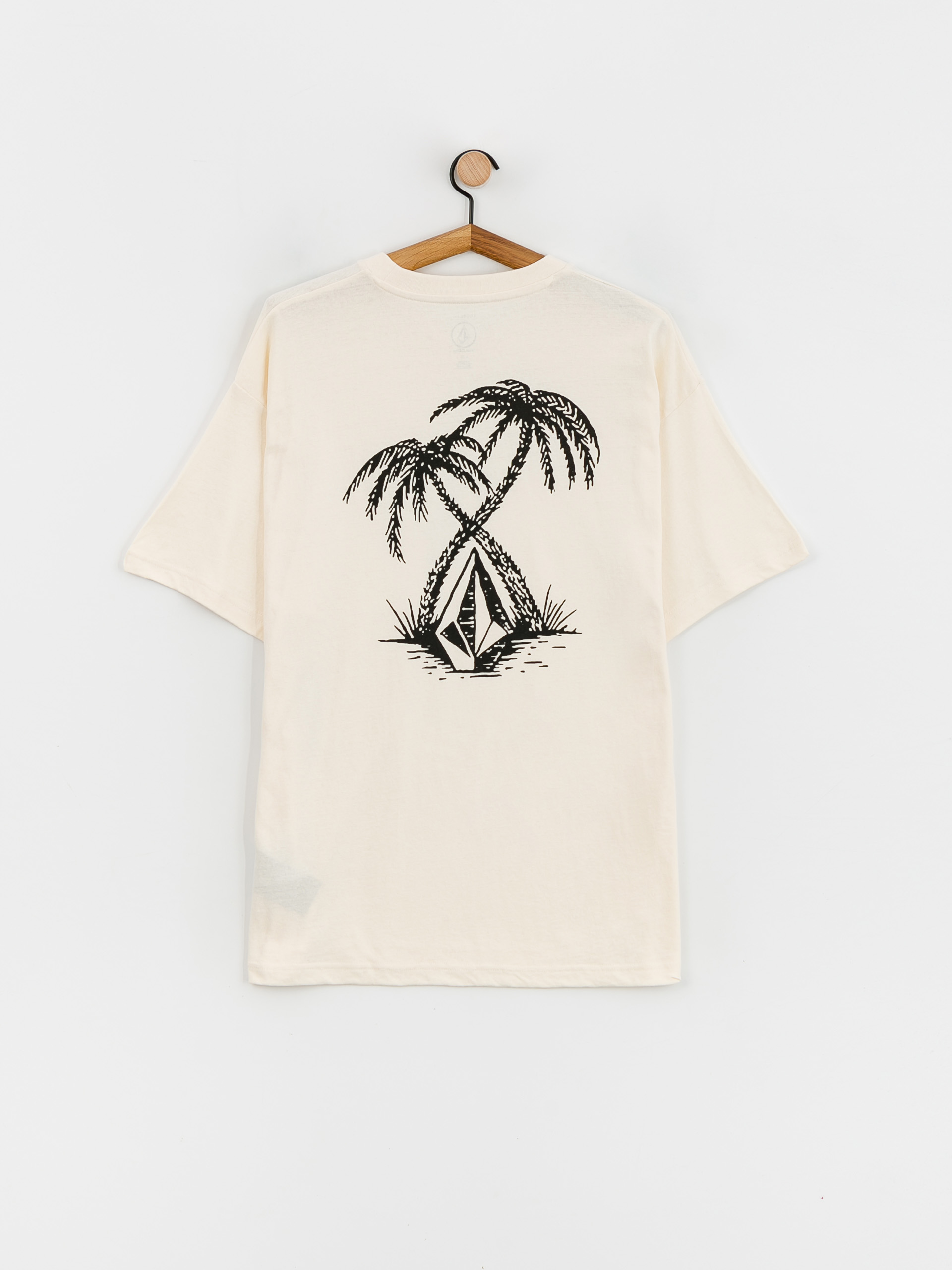 Tričko Volcom Crosspalm Lse (dirty white)