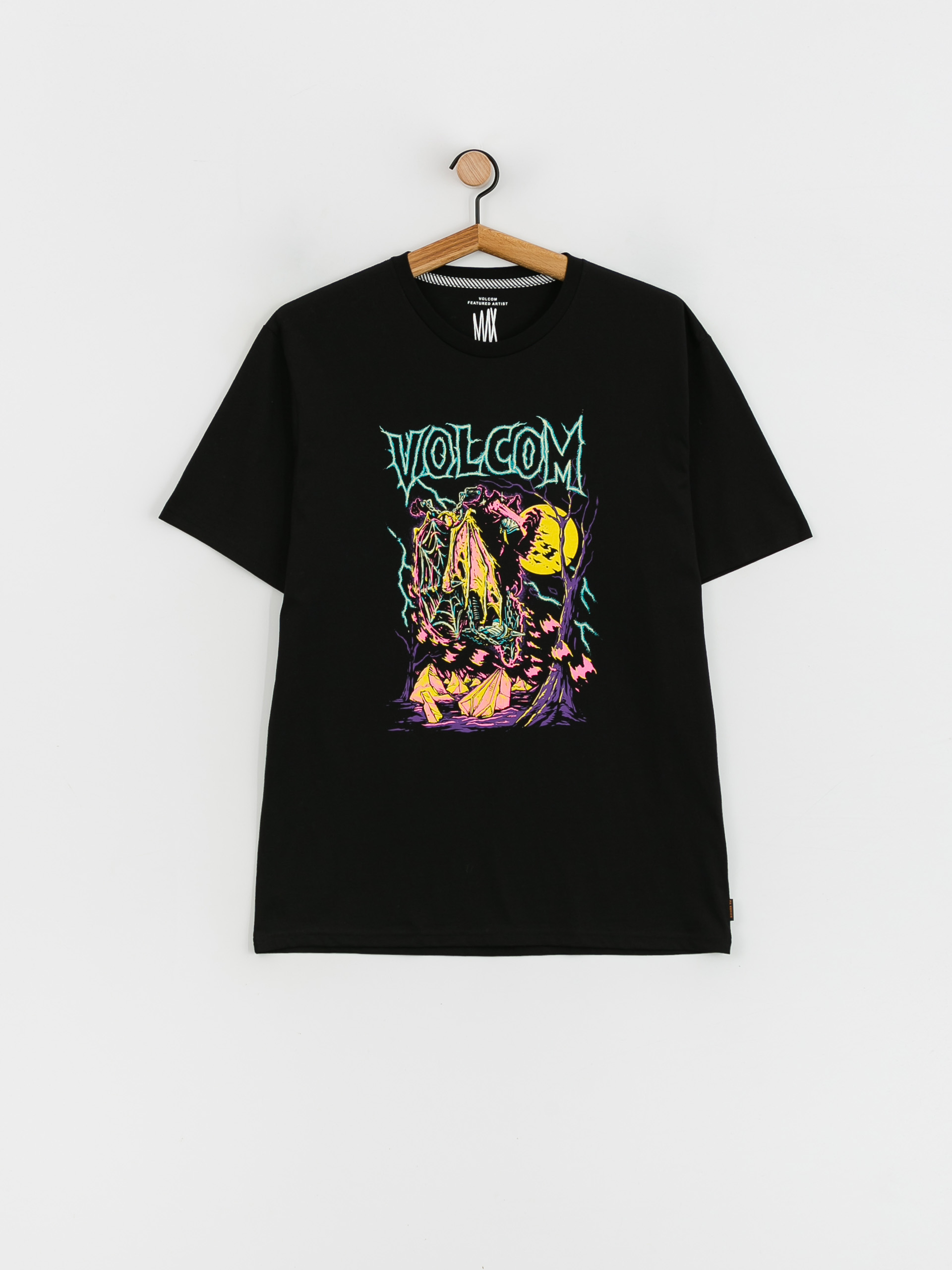 Tričko Volcom Fa Max Sherman 2 (black)