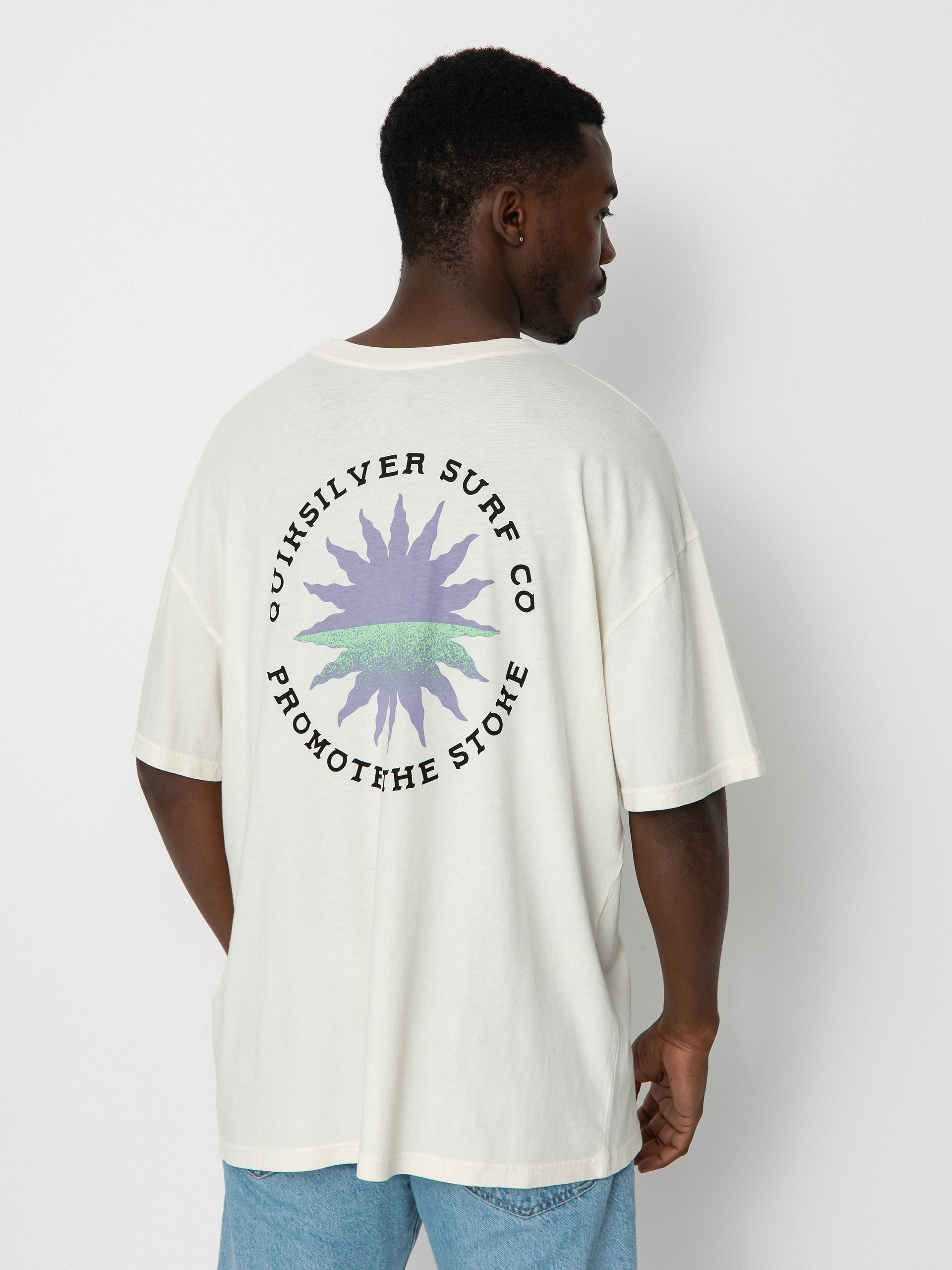 Tričko Quiksilver Fading Sun (birch)