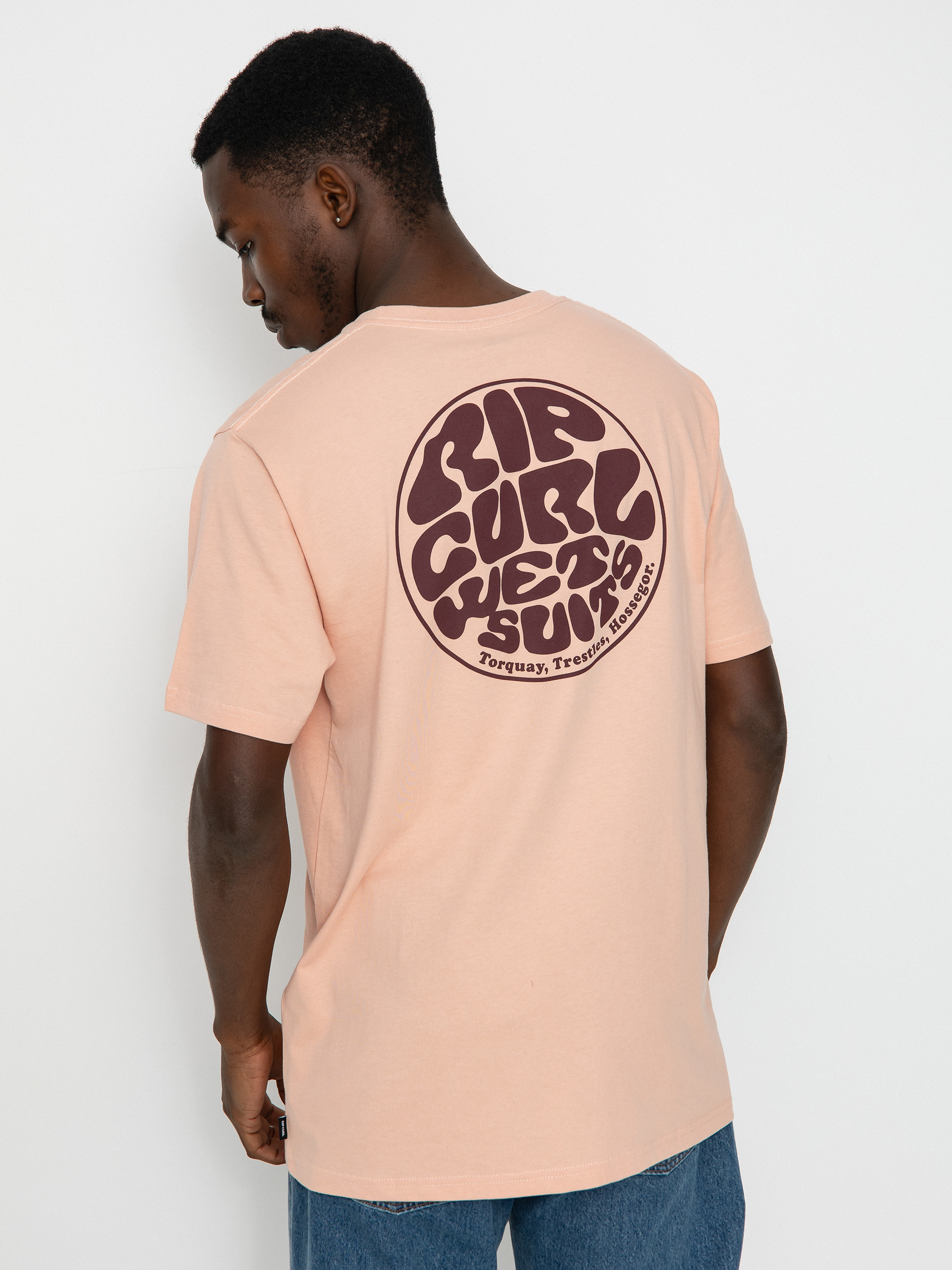 Tričko Rip Curl Wetsuit Icon (light peach)