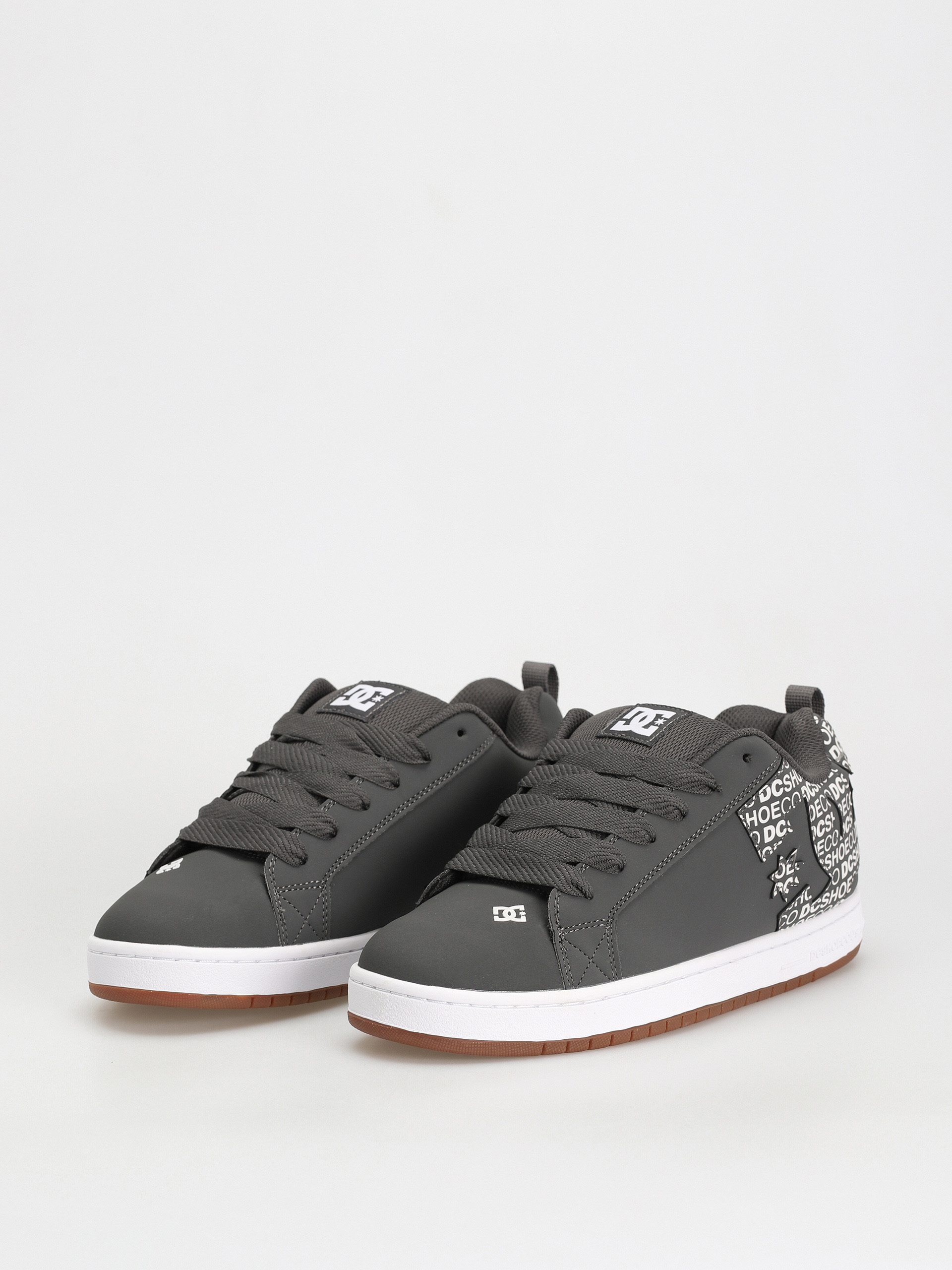 Boty DC Court Graffik (dark grey/white)