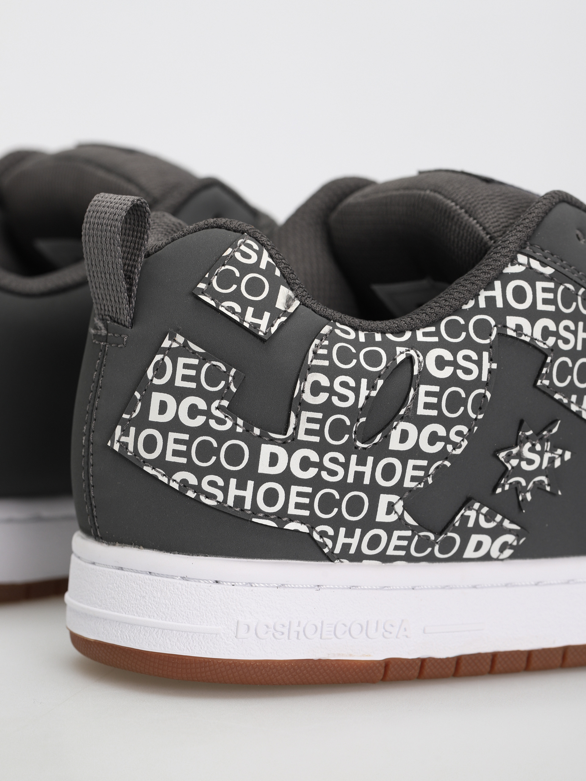 Boty DC Court Graffik (dark grey/white)
