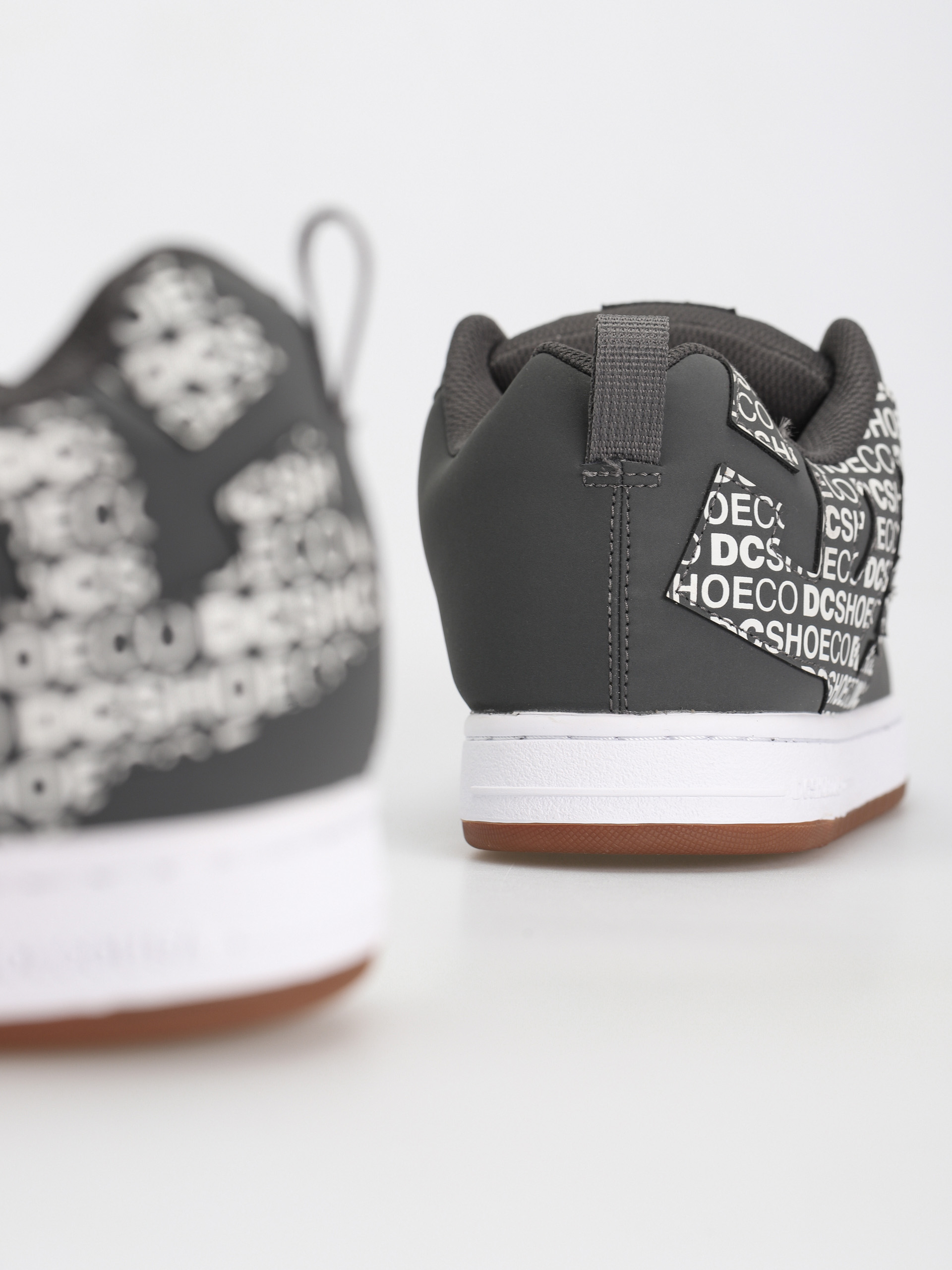 Boty DC Court Graffik (dark grey/white)