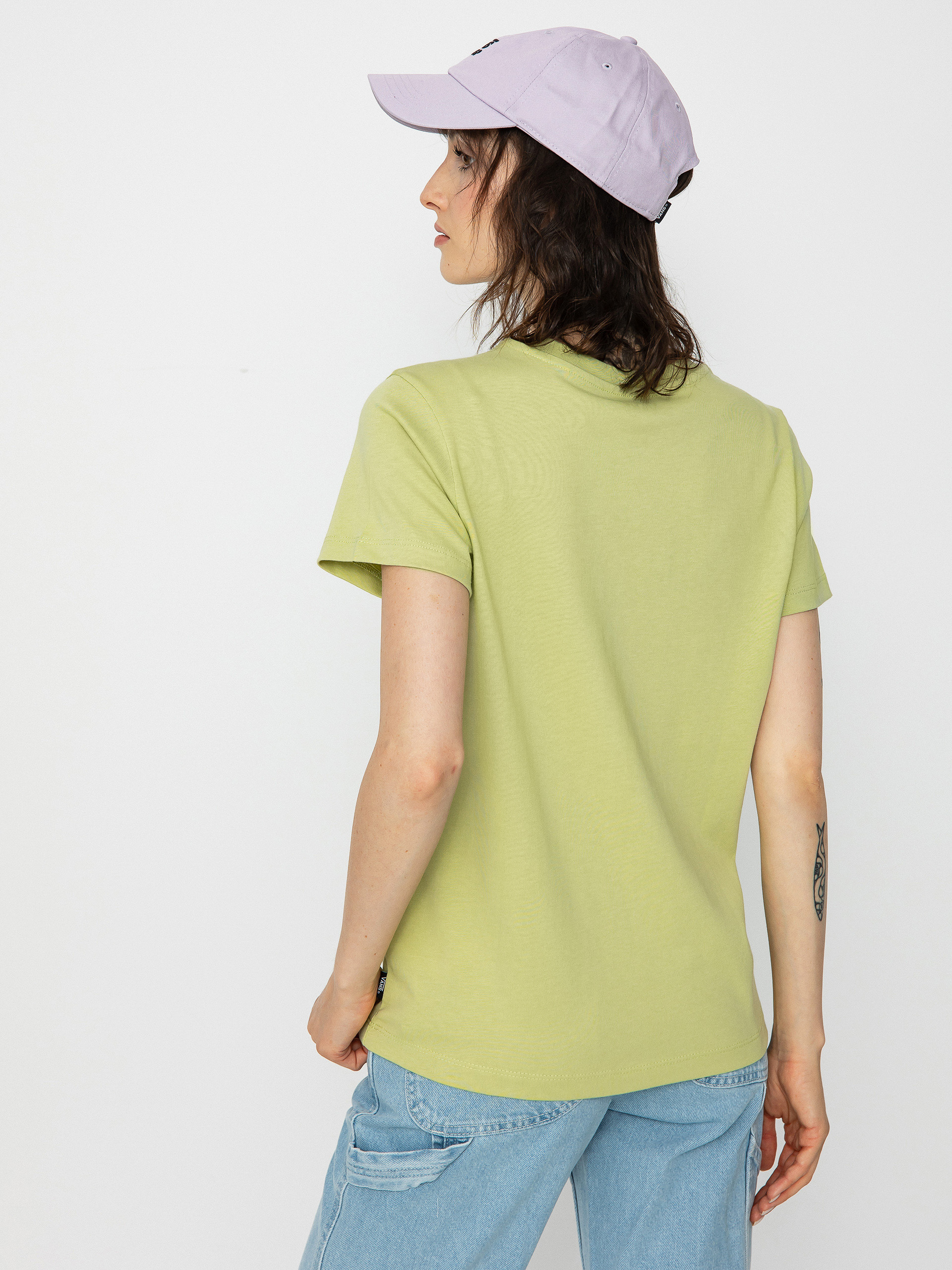 Tričko Vans Trippy Paisley Crew Wmn (trippy paisley floral winter pear)