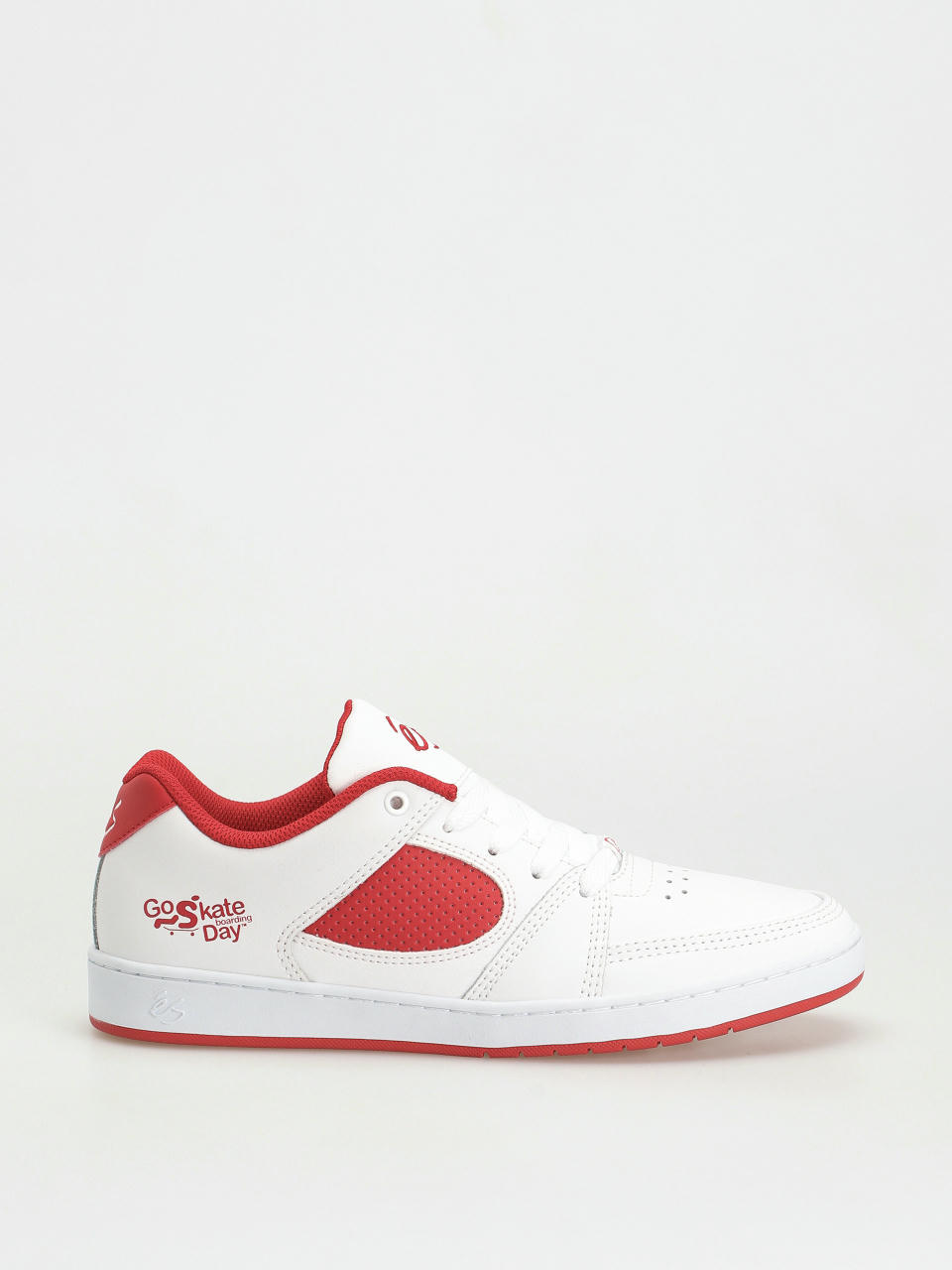 Boty eS Accel Slim X Go Skateboarding (white/red)