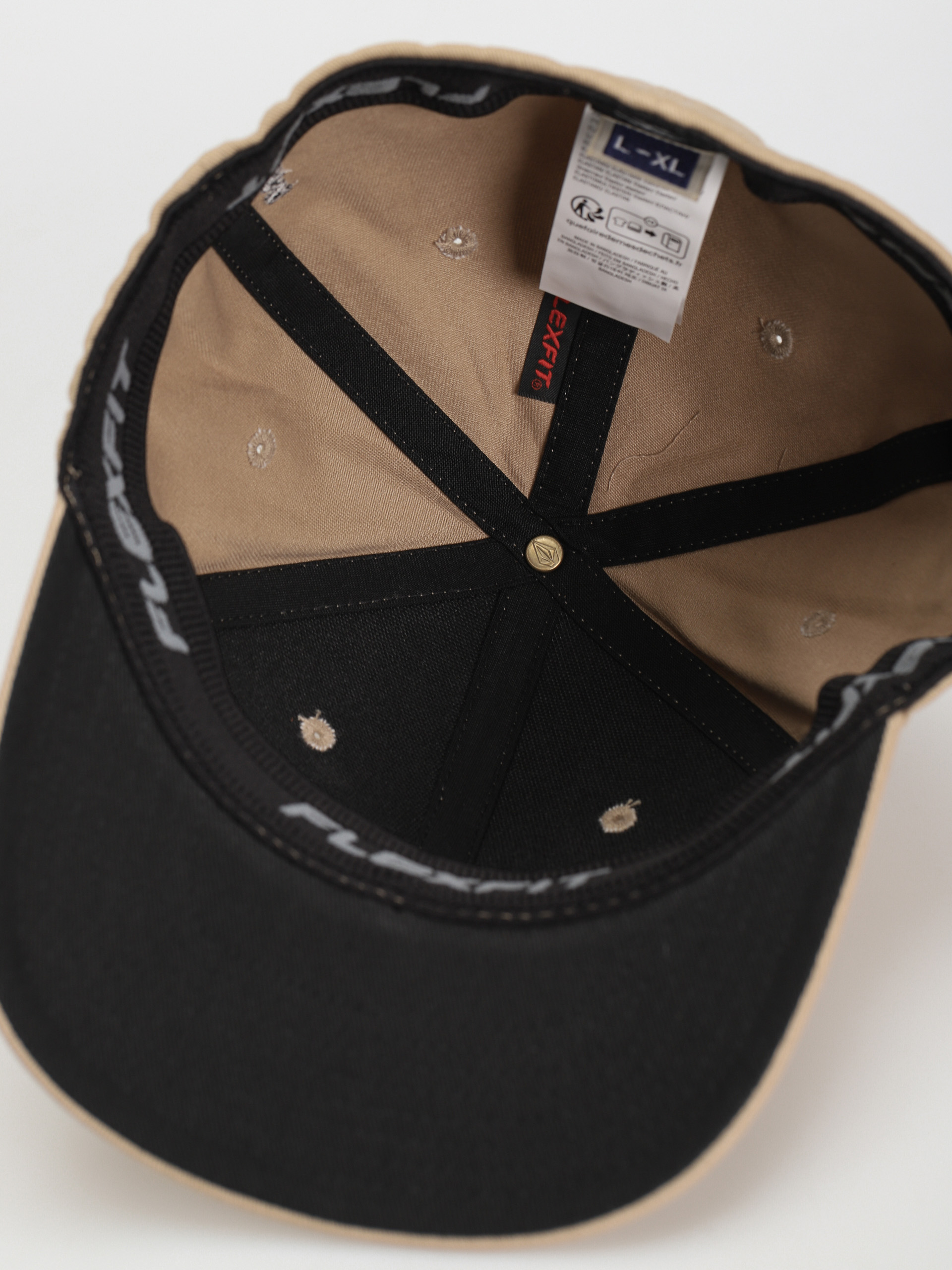 Kšiltovka  Volcom Full Stone Flexfit (khaki)