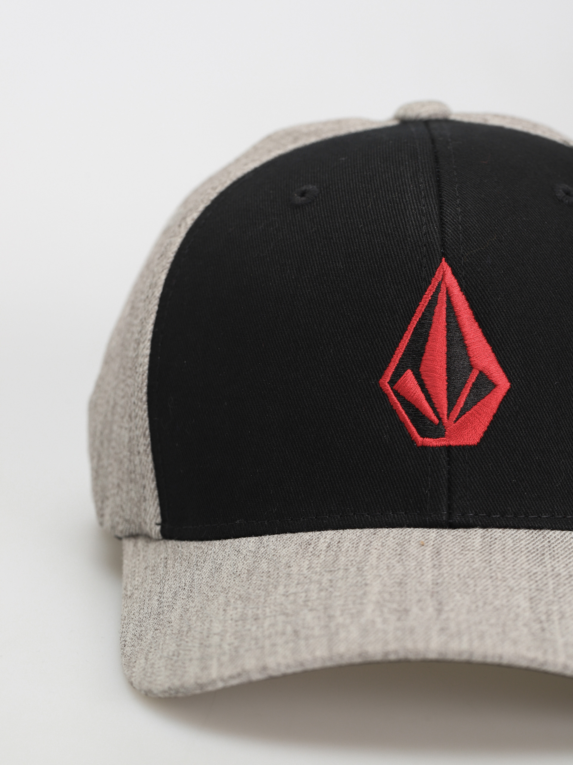 Kšiltovka  Volcom Full Stone Hthr Flexfit (black combo)