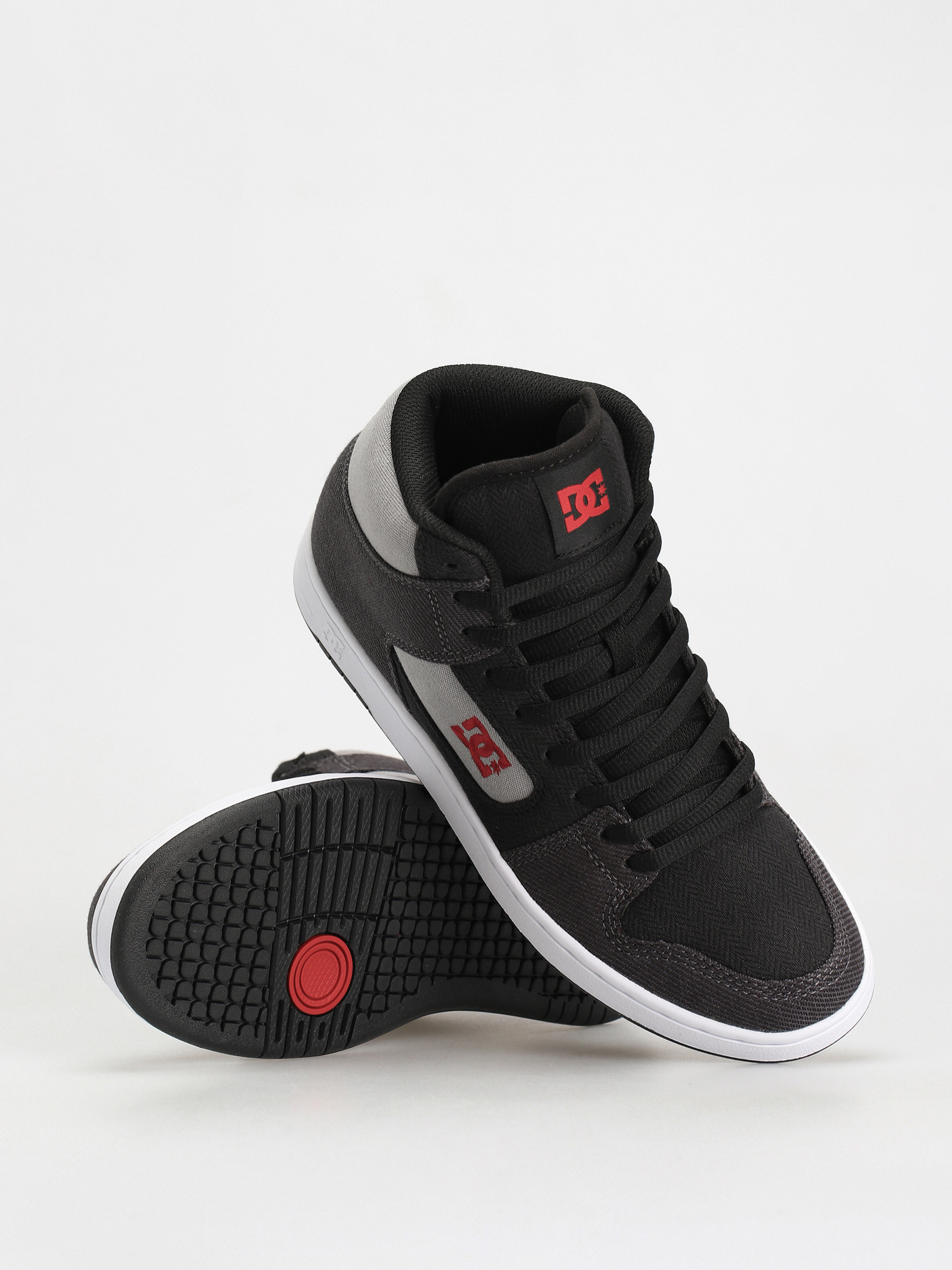 Boty DC Manteca 4 Hi Zw (black/red/grey)