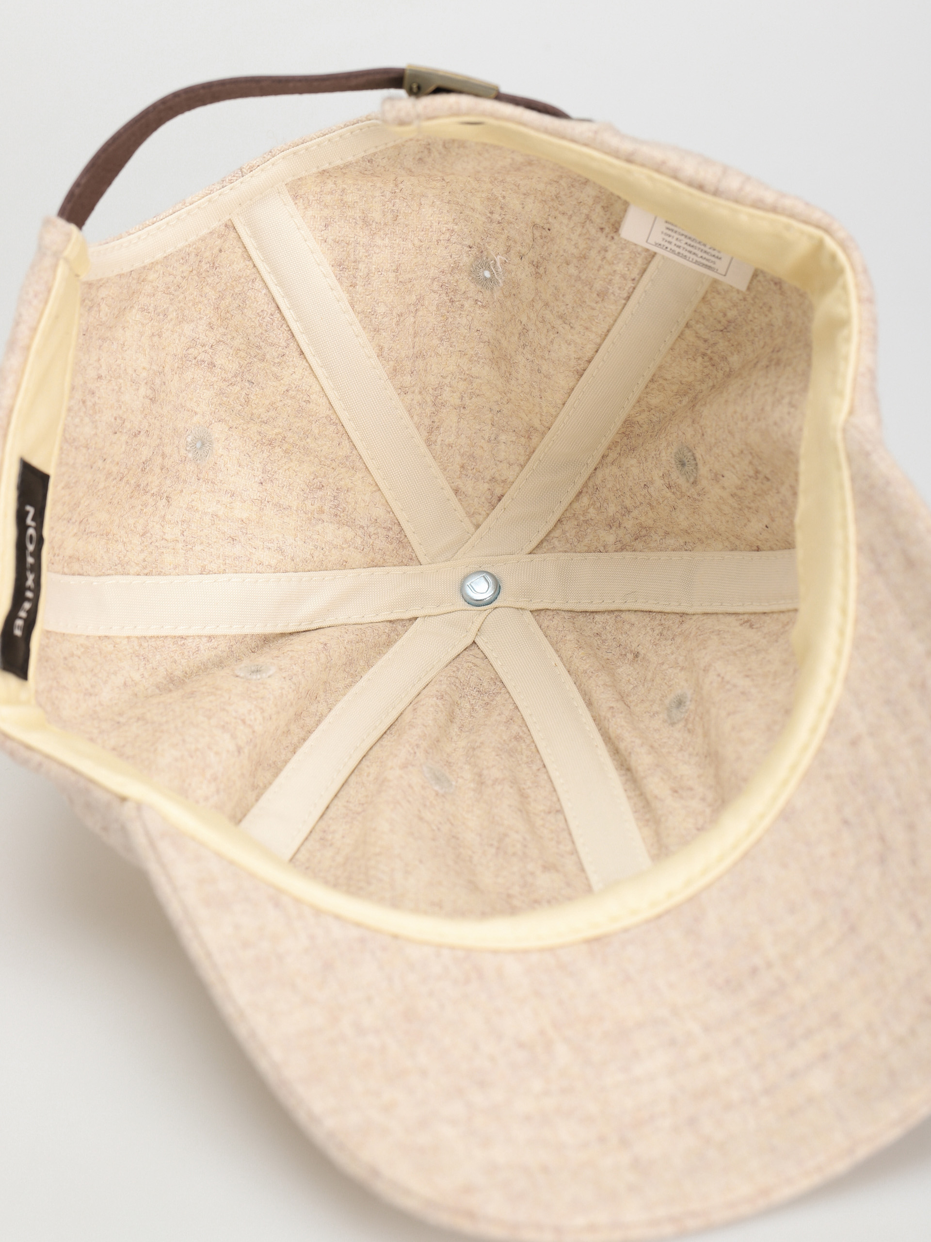 Kšiltovka  Brixton Stith Mp Adj (oatmeal/oatmeal)