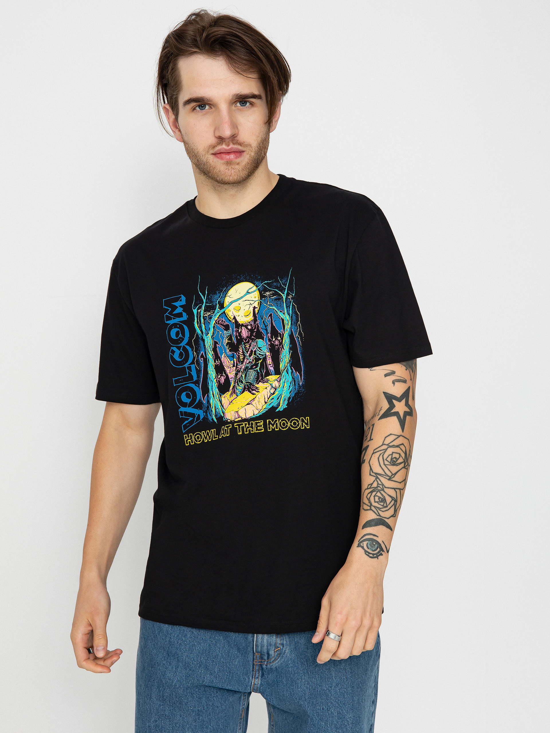 Tričko Volcom Fa Max Sherman 1 (black)