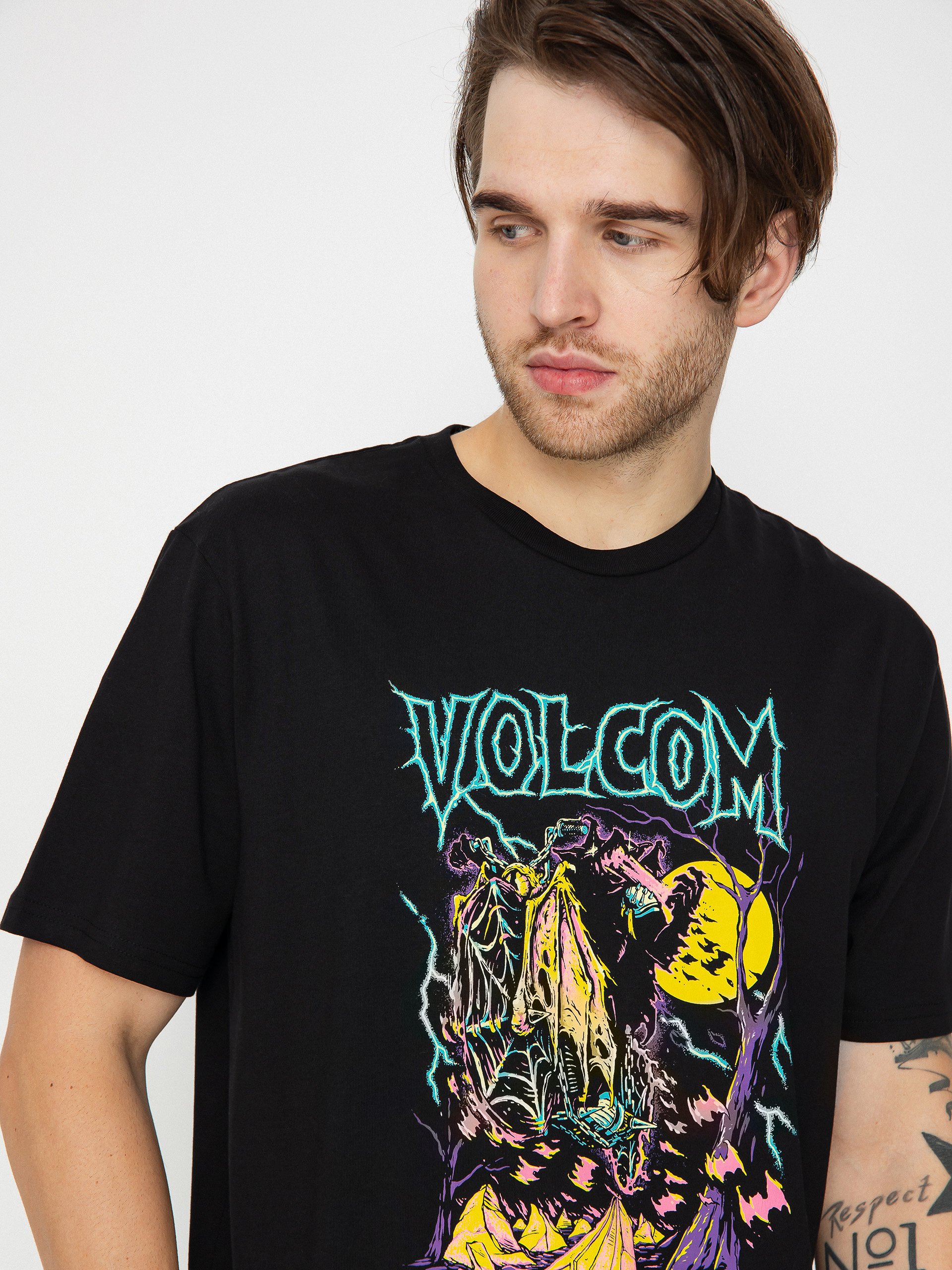 Tričko Volcom Fa Max Sherman 2 (black)