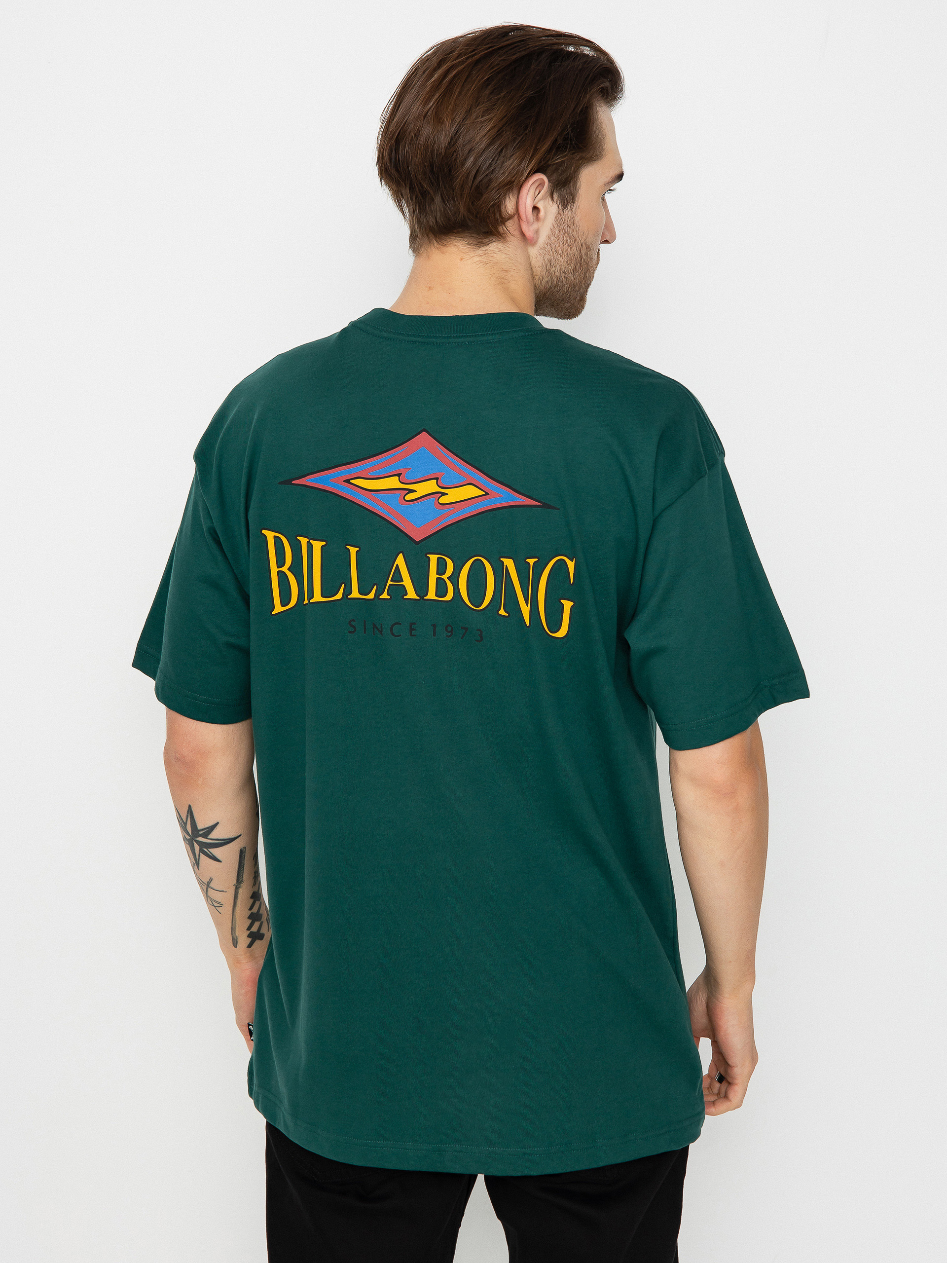 Tričko Billabong Ridge (deep teal)