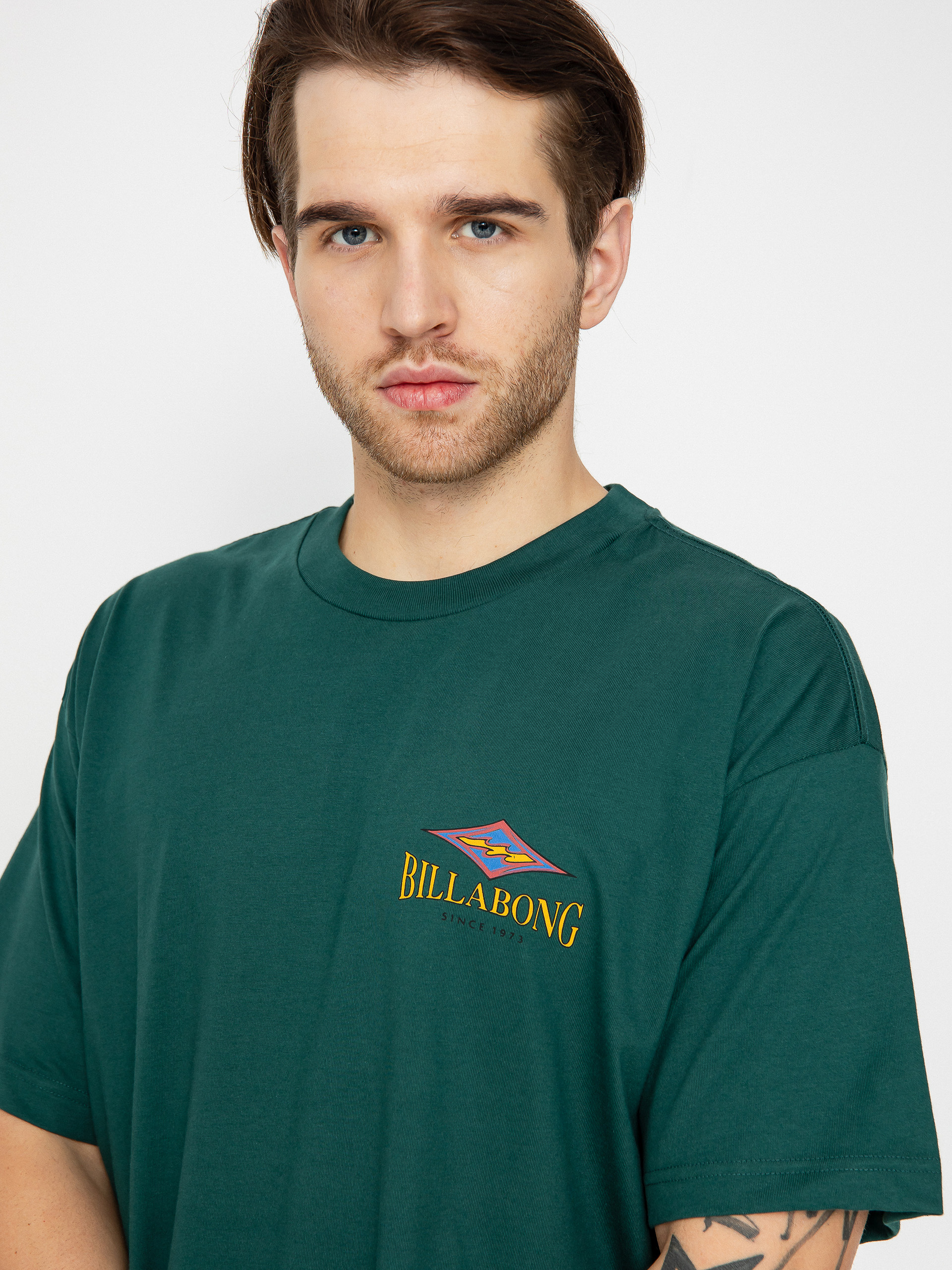 Tričko Billabong Ridge (deep teal)