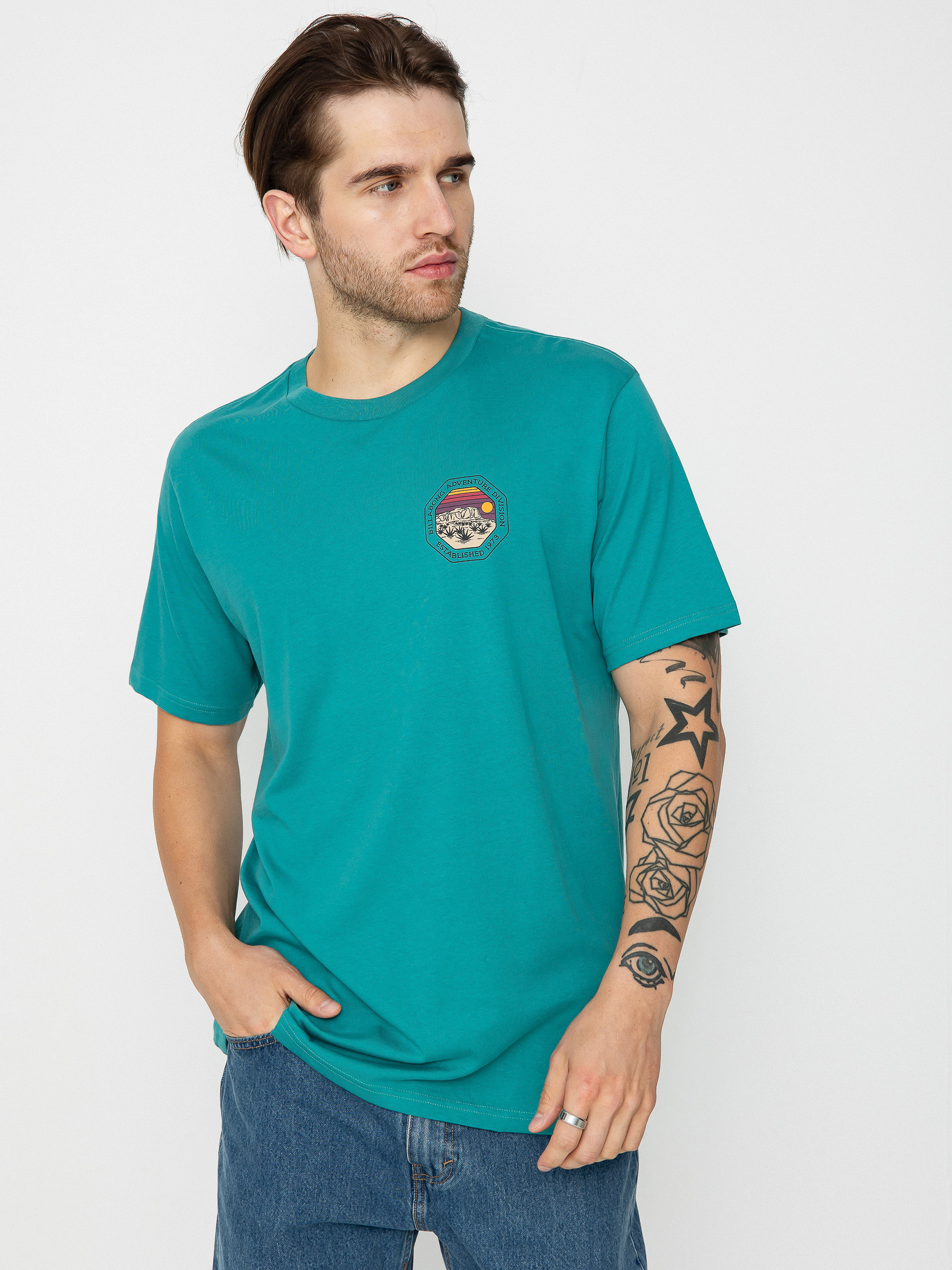 Tričko Billabong Rockies (seagreen)